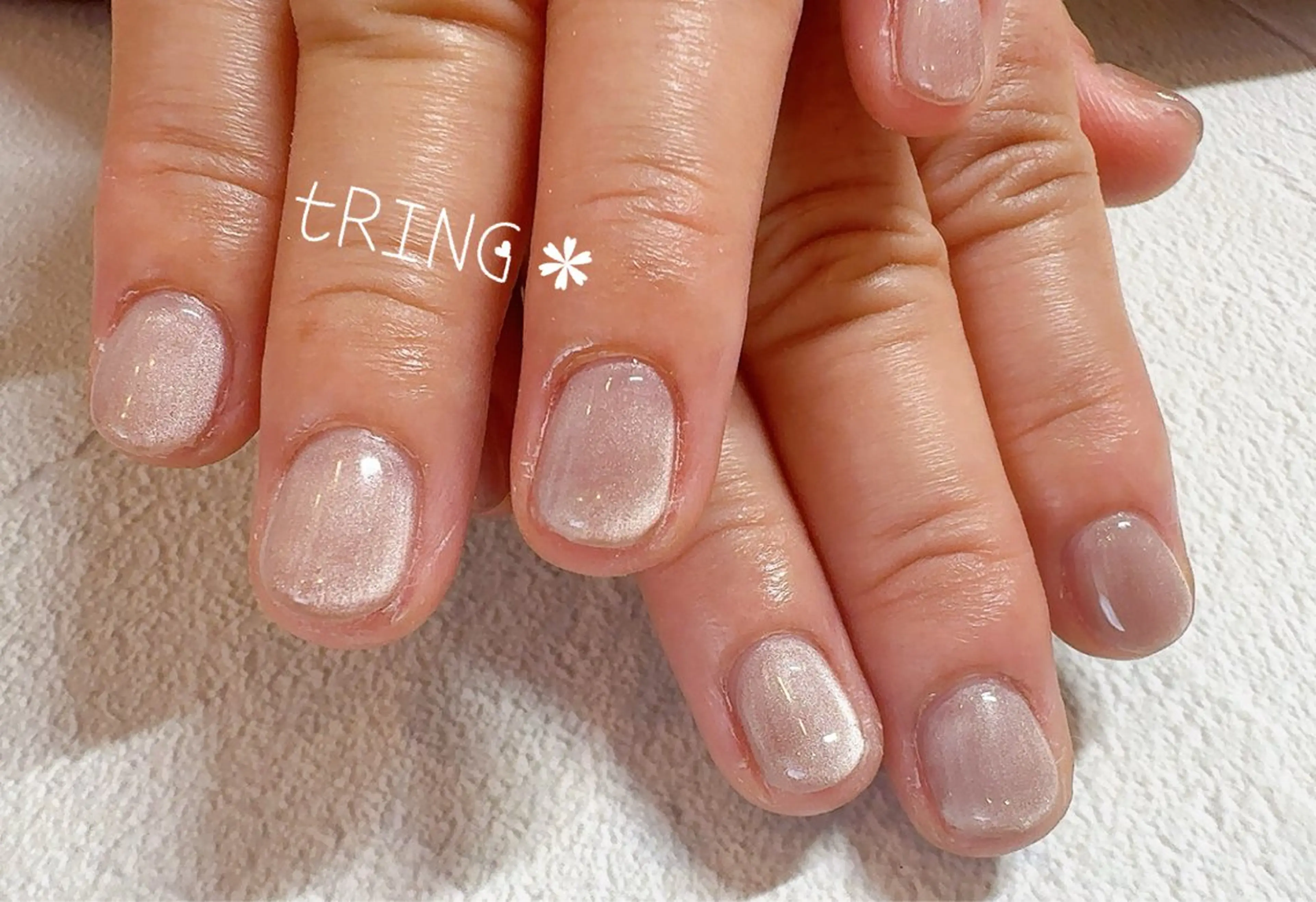 ネイル ハンドネイル tRING＊ しいの木台のネイルデザイン