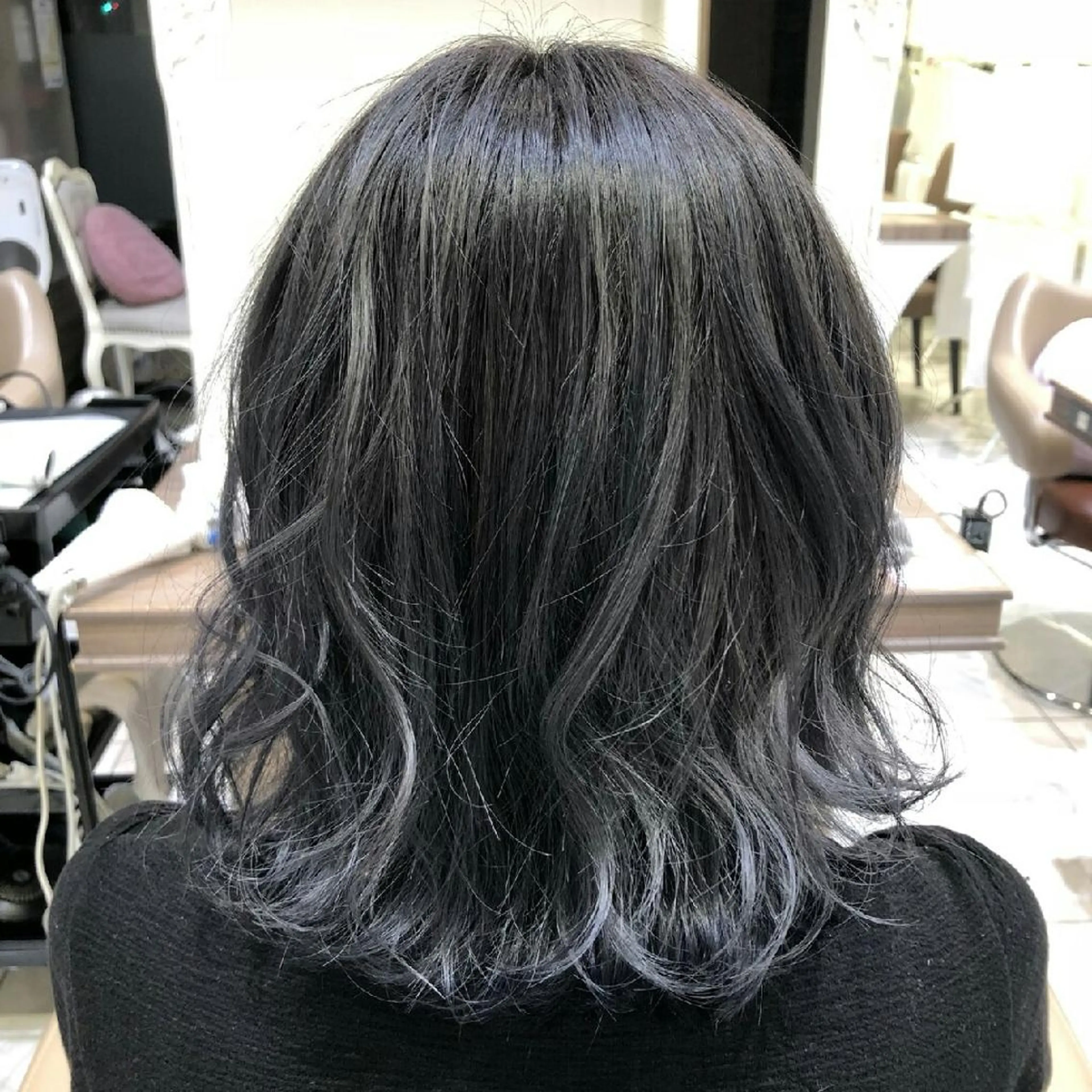 ミディアム カラー ヘアカラー トリートメント REM 阿佐ヶ谷所属・REM【阿佐ヶ谷】 MEGUのヘアスタイル