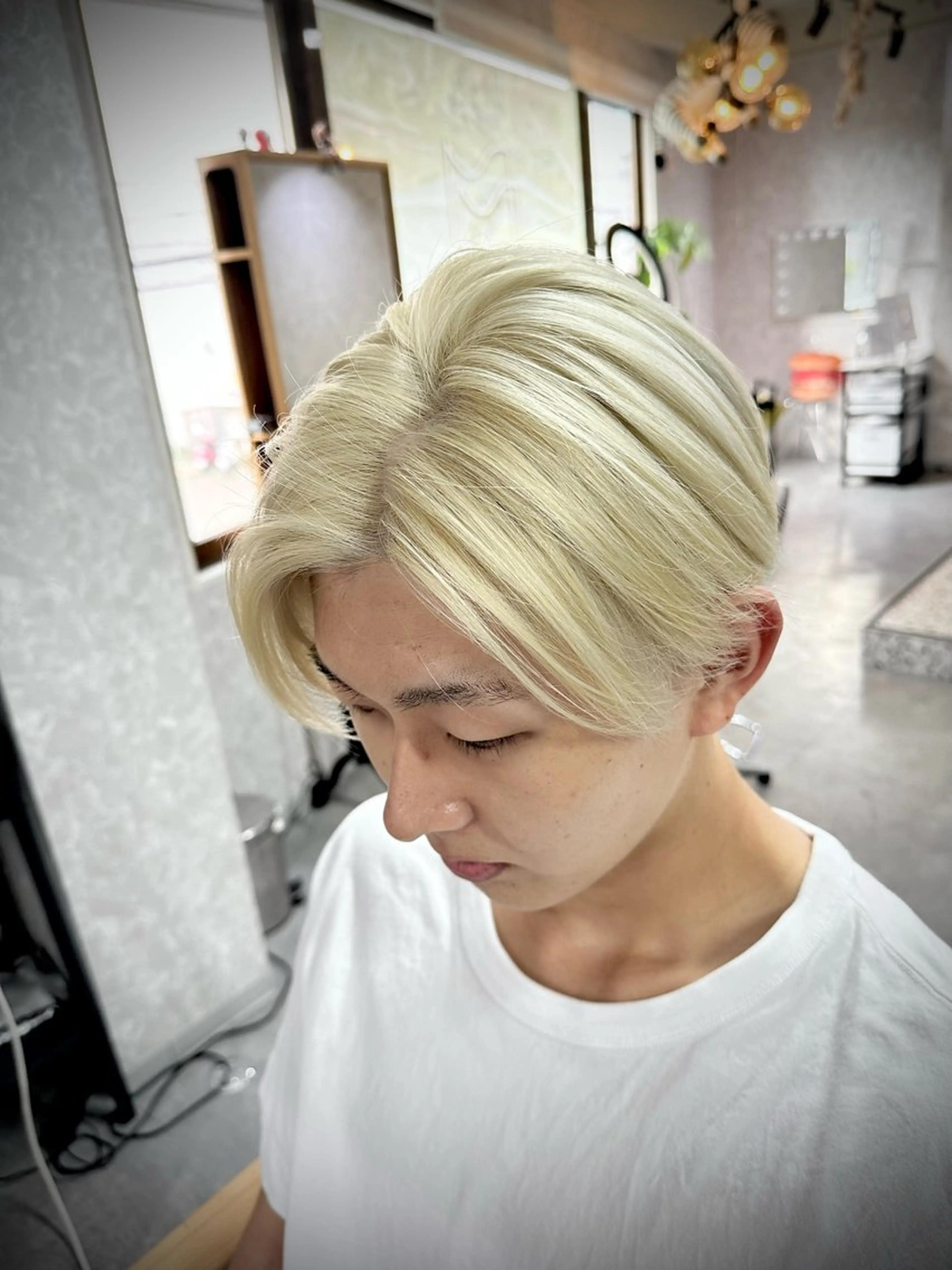 ショート 横田 ひかるのヘアスタイル