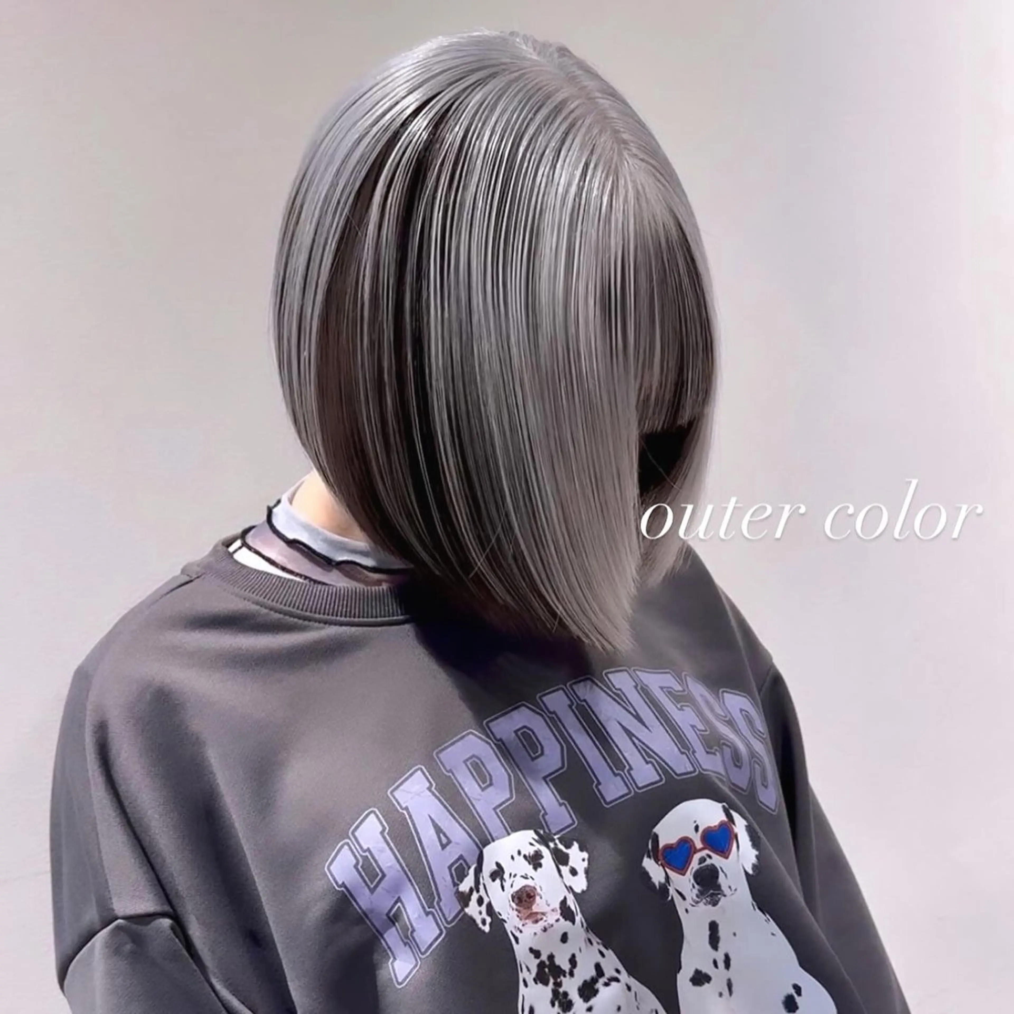 ショート カラー カット ヘアカラー トリートメント ヘアセット 💜ハイトーン💛 マジカルかいちゃんのヘアスタイル