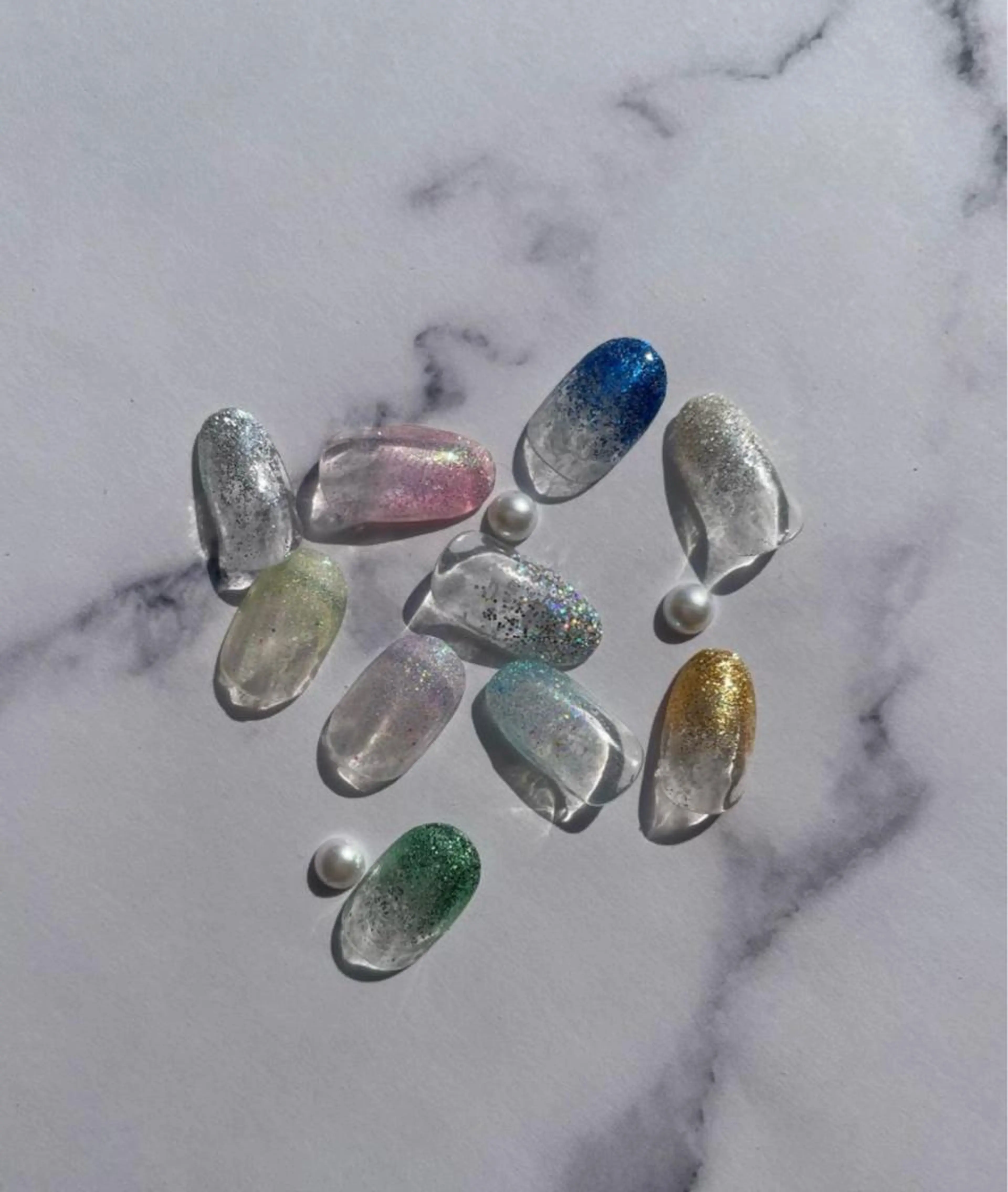 ラメグラデーションコース・ジェルオフある方のみ限定の写真