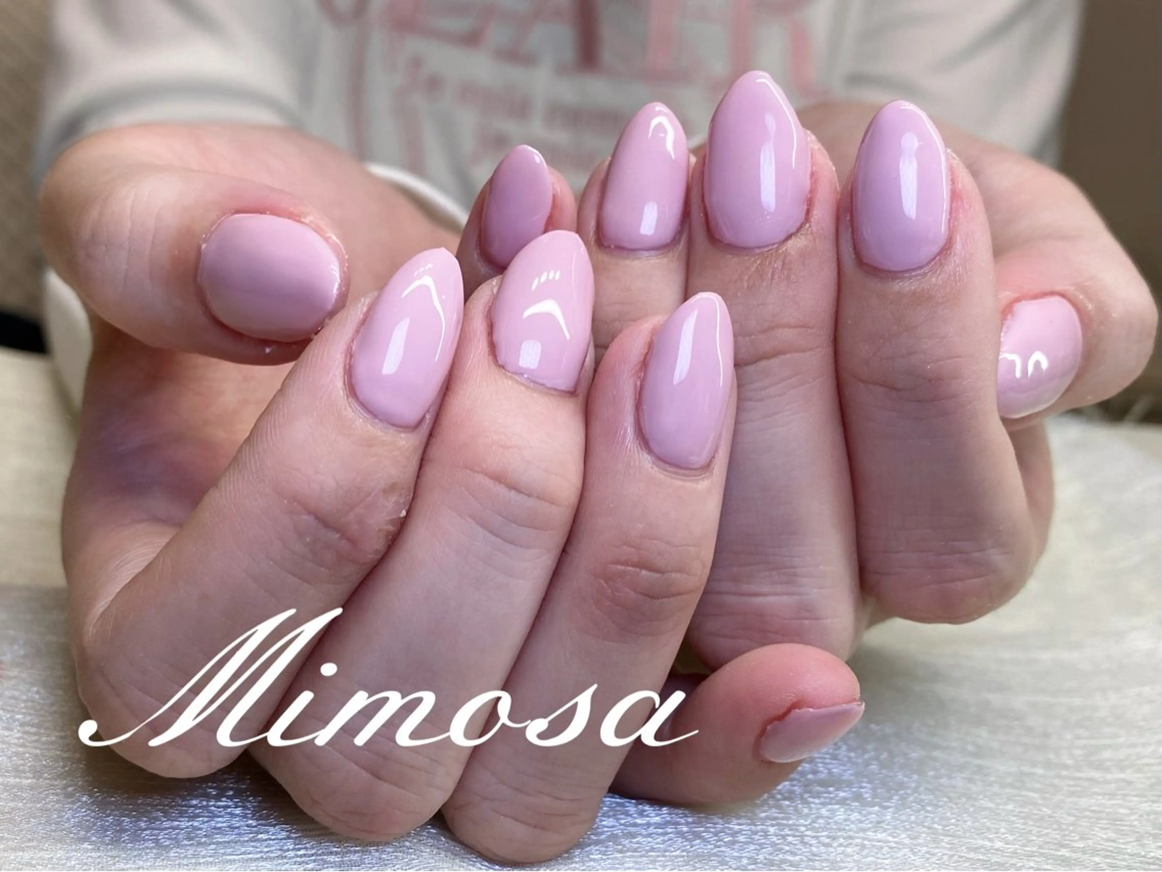ネイル ハンドネイル 💛Mimosa💛 吉祥寺のネイルデザイン