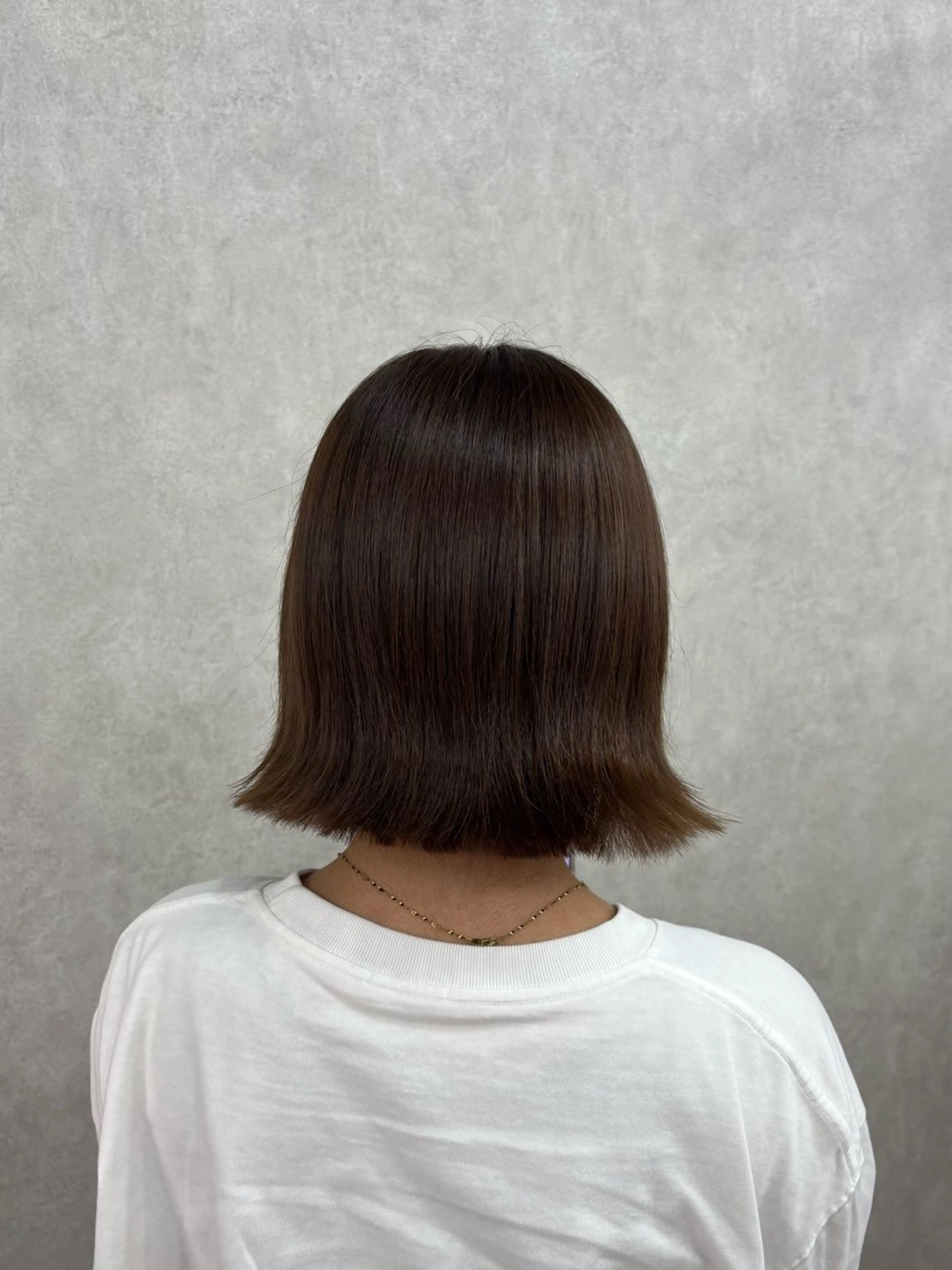 ショート カラー アッシュ アッシュブラウン ブラウンカラー ヘアカラー トリートメント 倉澤 愛理のヘアスタイル