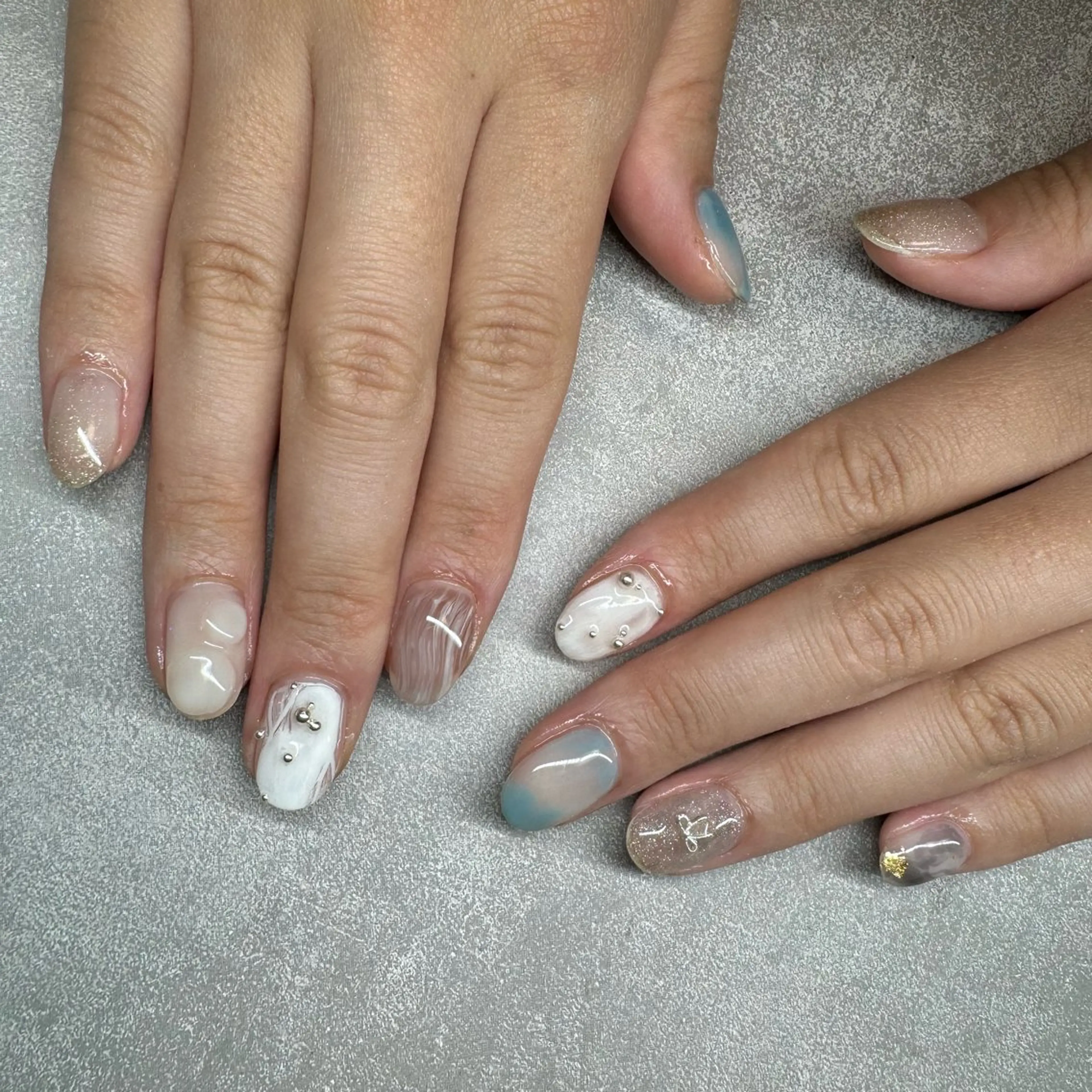 ネイル ハンドネイル Nuts nail nagisaのネイルデザイン