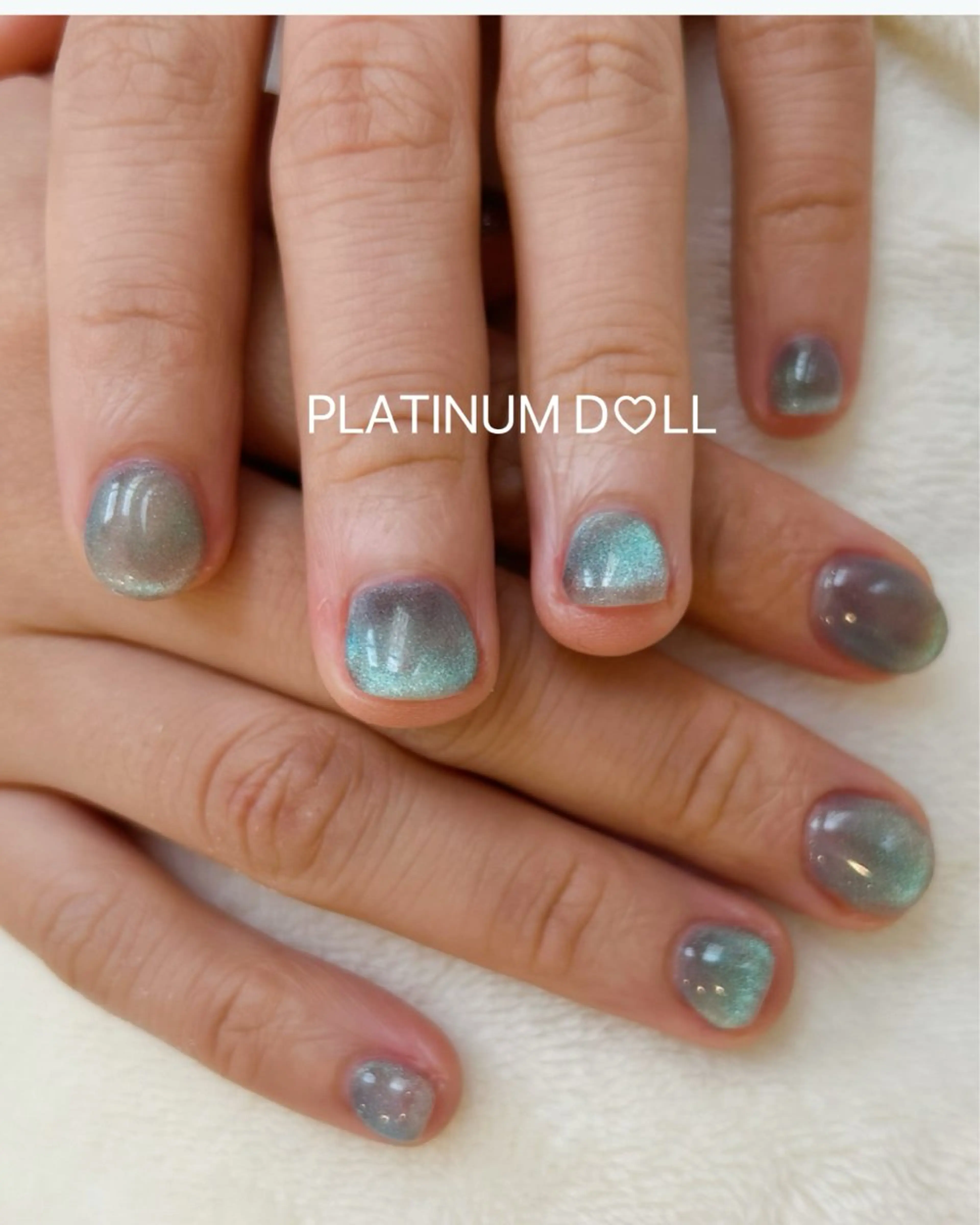 ネイル グラデーション マグネットネイル オフィスネイル ワンカラーネイル シンプルネイル ハンドネイル 🎀大人nail /NOISMはな🎀のネイルデザイン