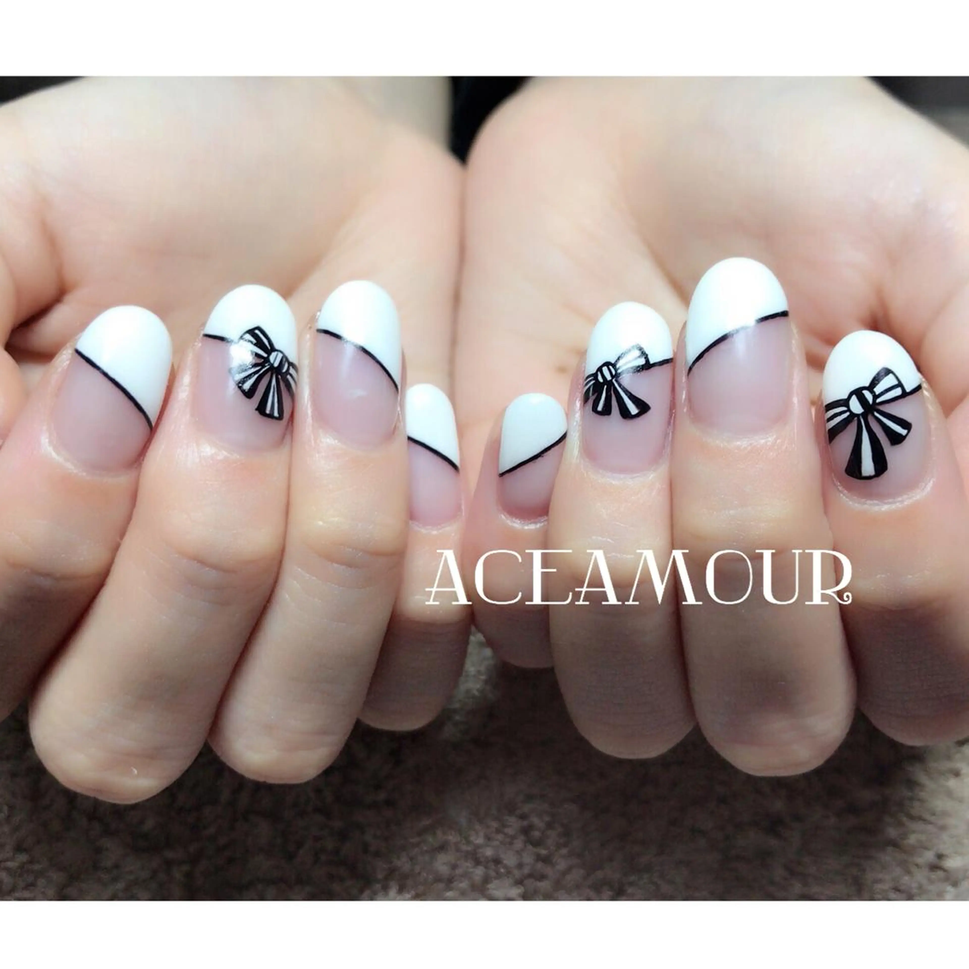 ネイル ネイル/耳つぼ /新ホワイトニングのネイルデザイン