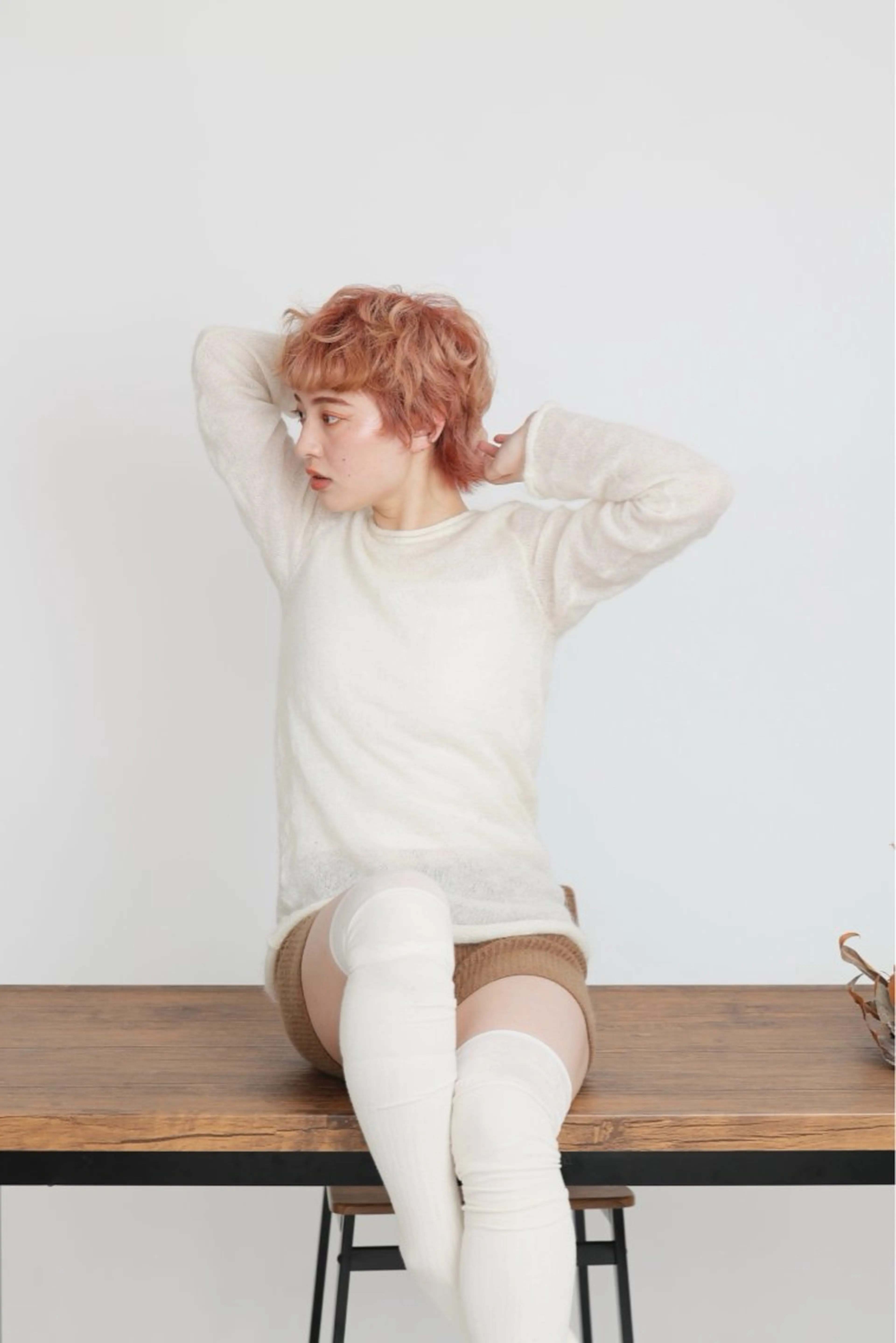 ショート カット ヘアカラー hoNua. 栄/透明感カラーのヘアスタイル