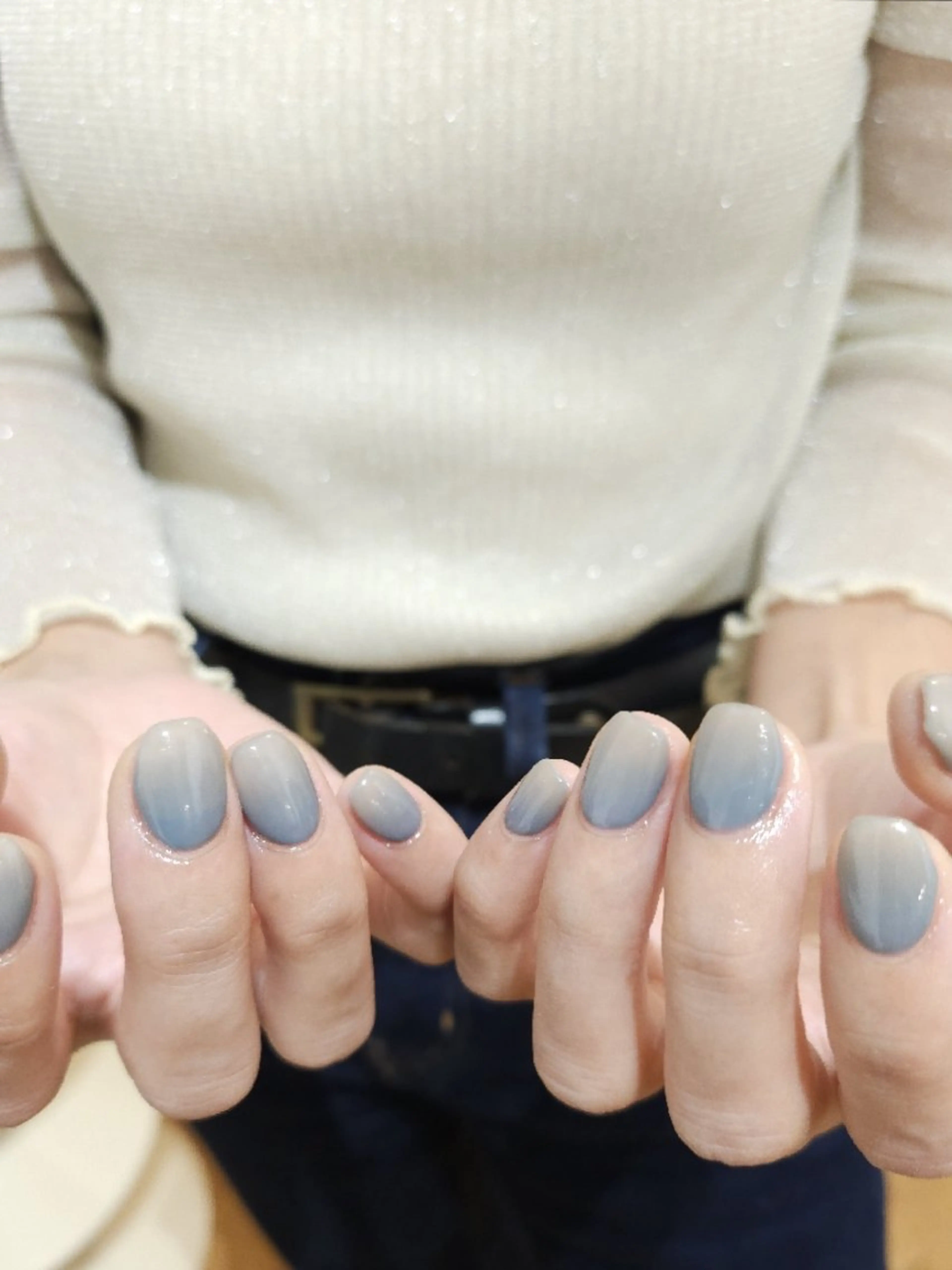 ネイル ジェルネイル グラデーション オフィスネイル パラジェル シンプルネイル ハンドネイル puku nail 🌼kazu🌼のネイルデザイン