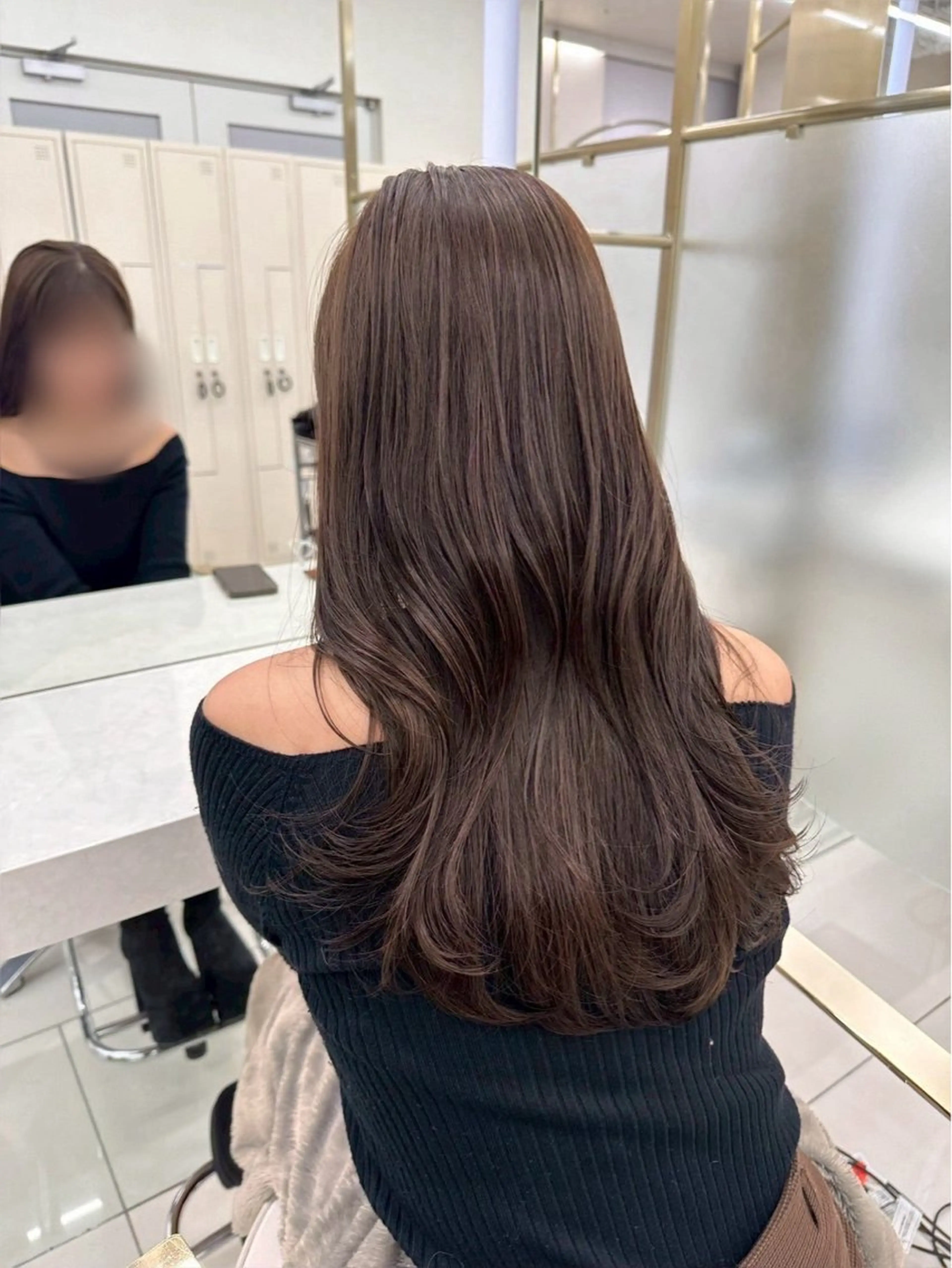 ミディアム カラー 透明感カラー ヘアカラー 🩶韓国ヘア×透明感 🩶【RIKUTO】のヘアスタイル