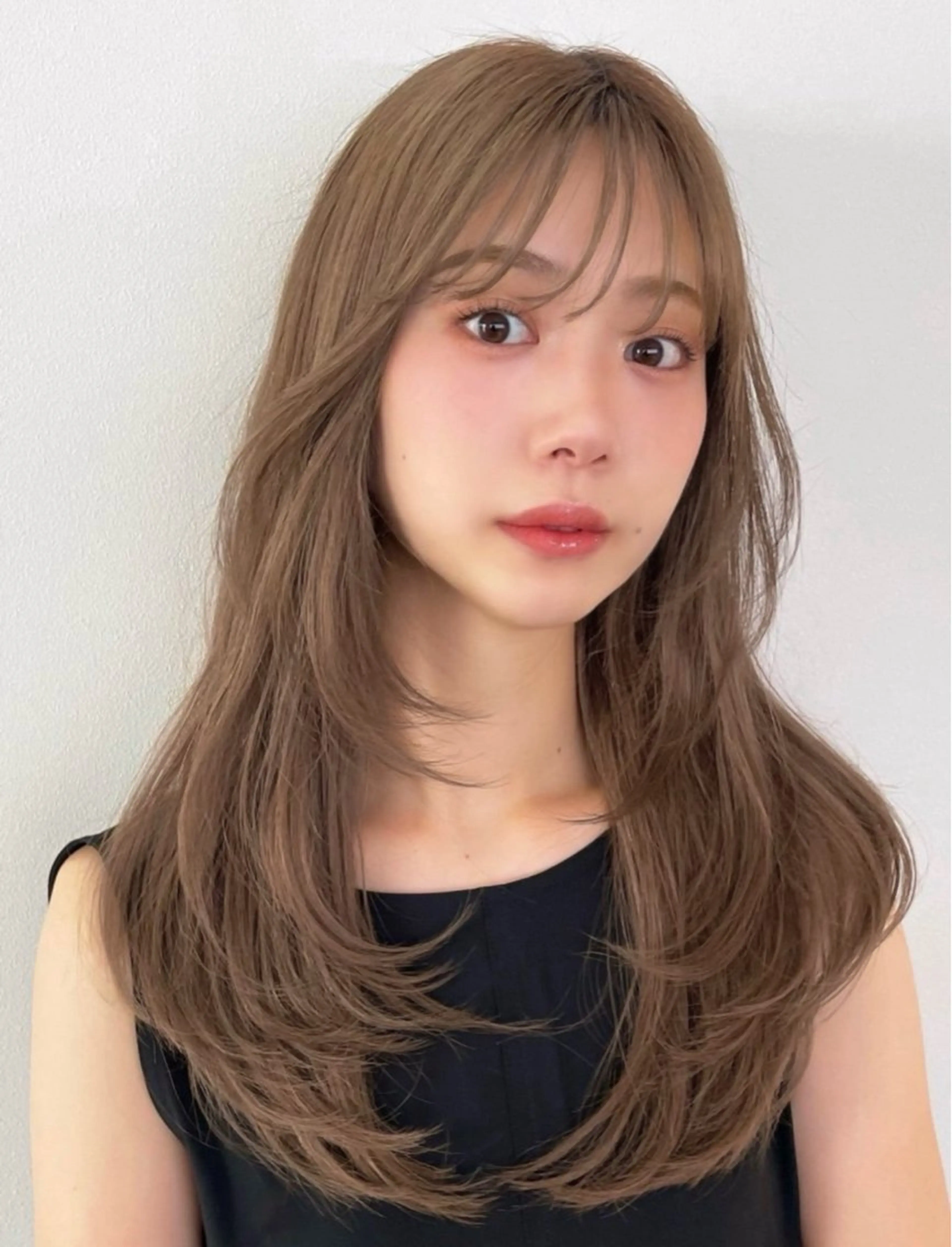 ロング カラー ヘアカラー トリートメント COALL nex the salon所属・Riria✨ 透明感カラーのヘアスタイル