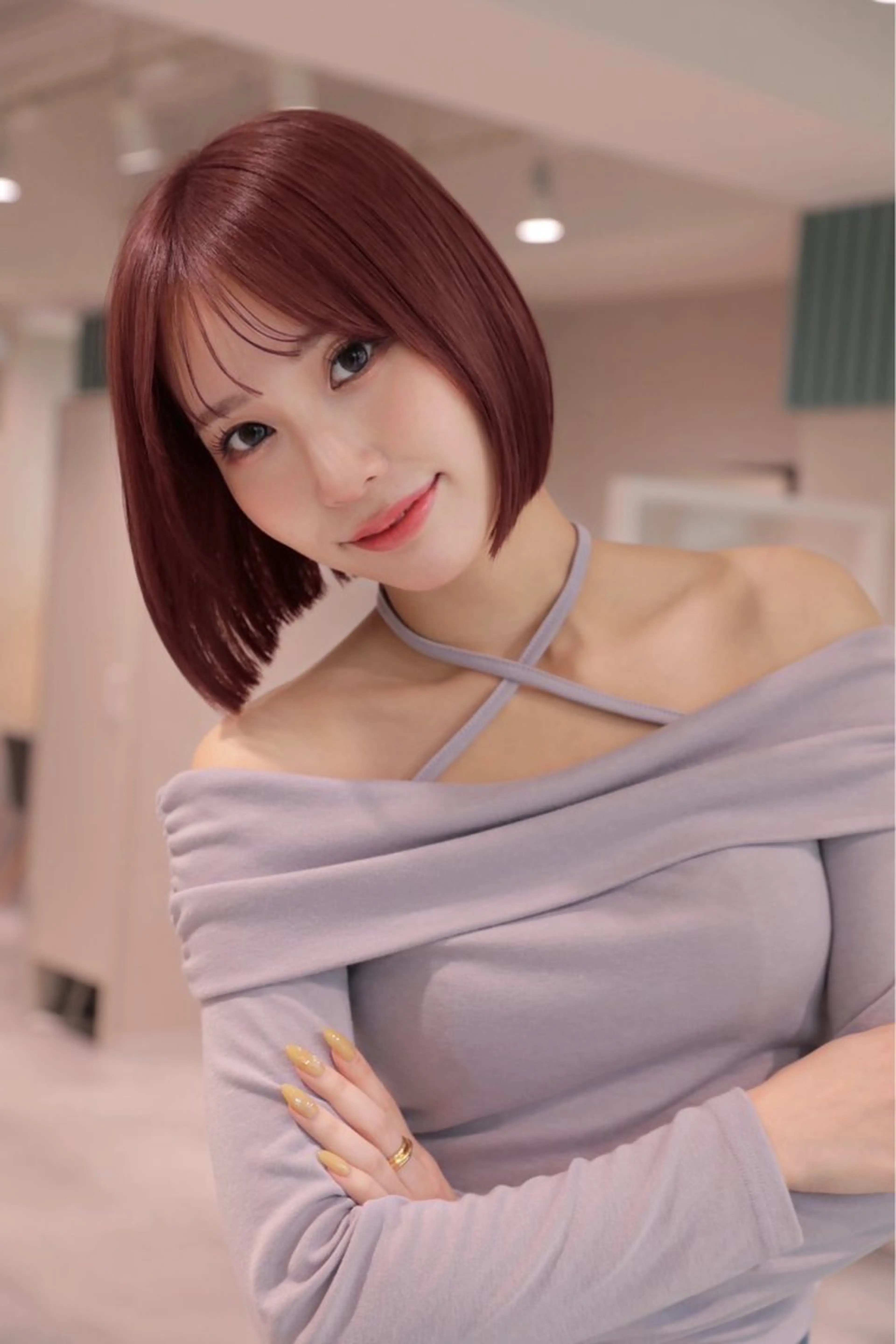 ショート meak所属・韓国レイヤー RYOTAのヘアスタイル