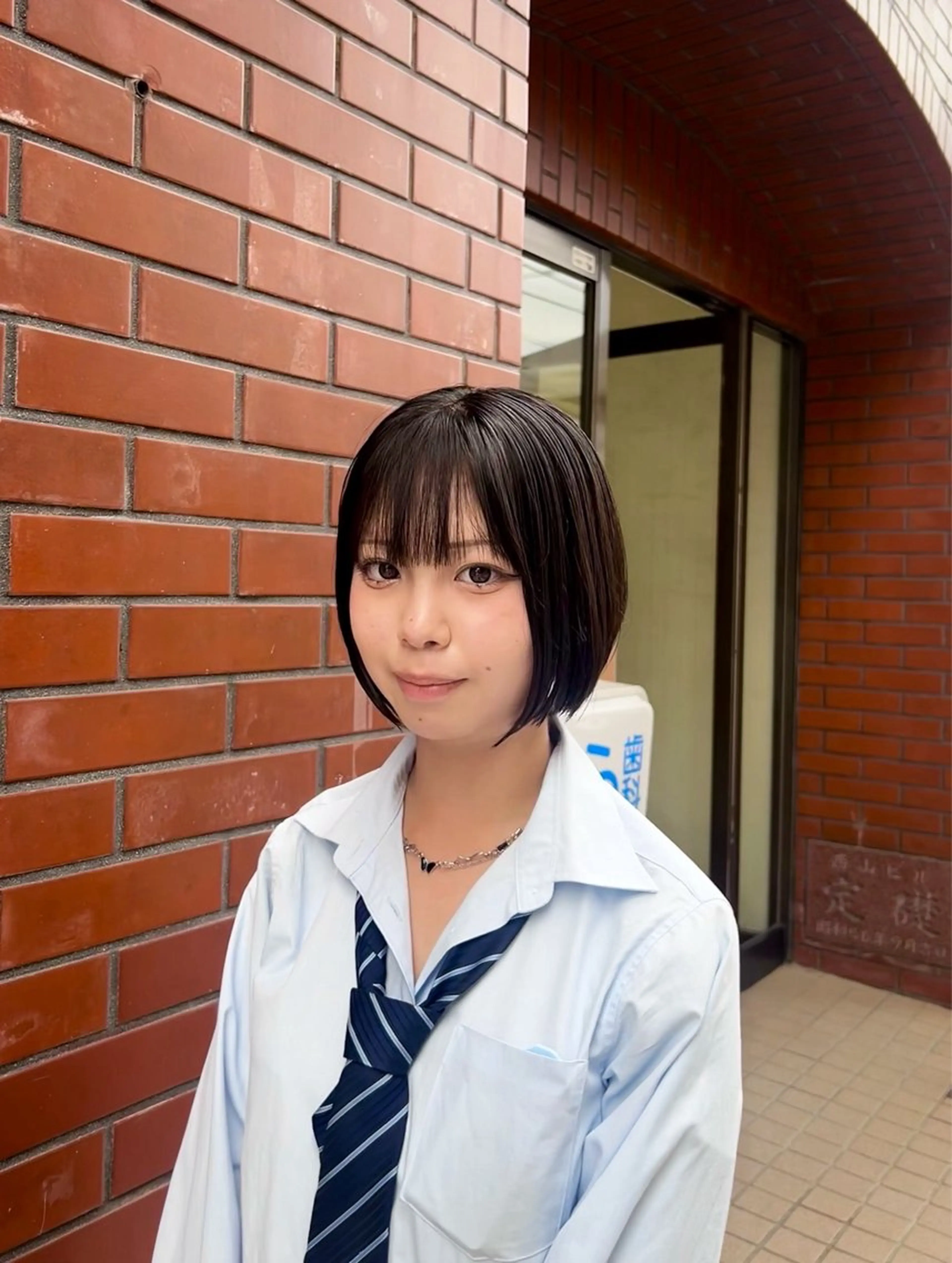 ショート ボブ カット 保坂 駿太郎のヘアスタイル