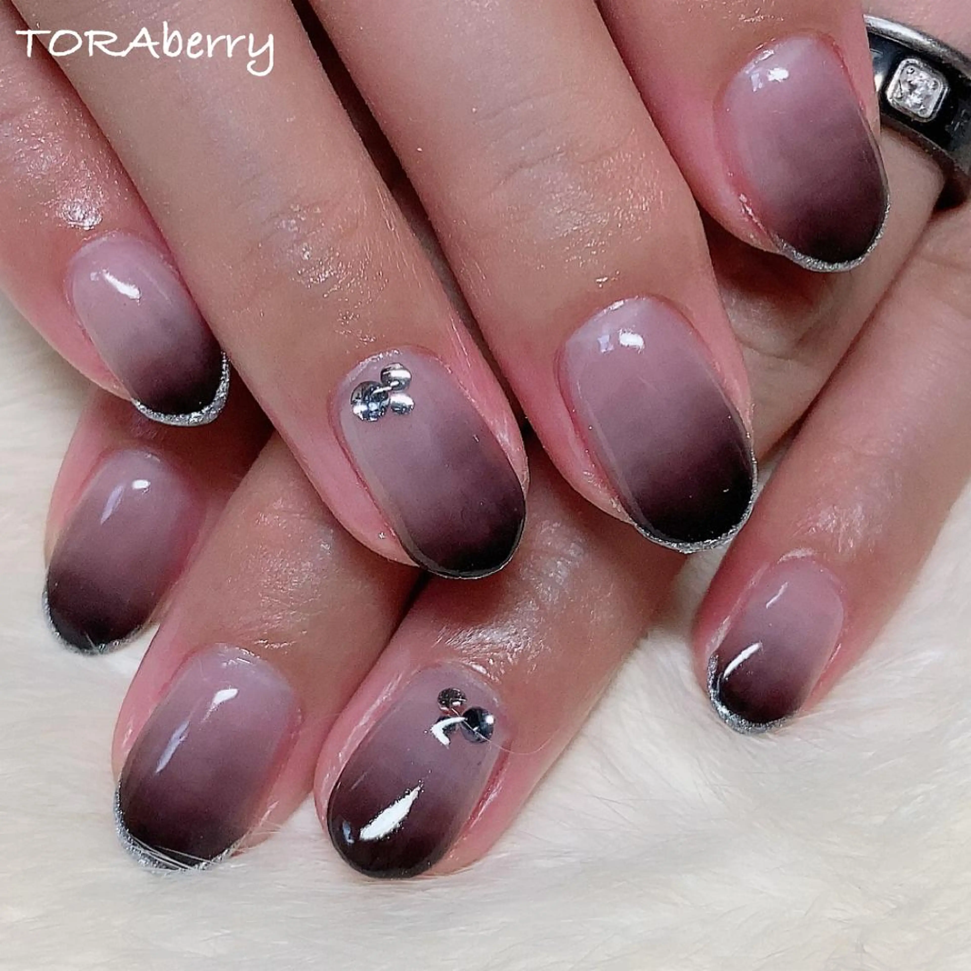 ネイル グラデーション ハンドネイル ネイリスト なつみのネイルデザイン