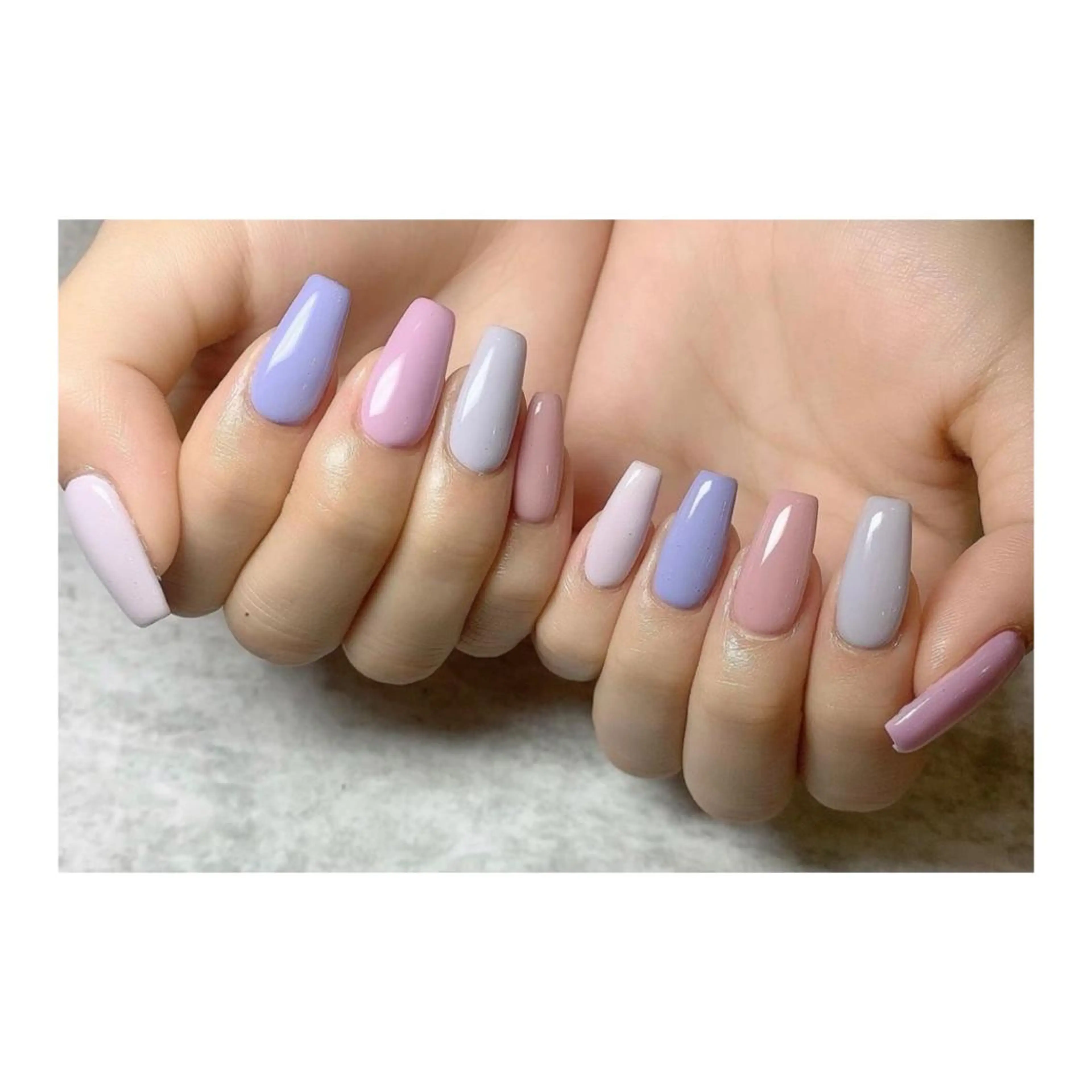 【ワンカラー・ラメグラ】■ご新規オフ無料■の写真