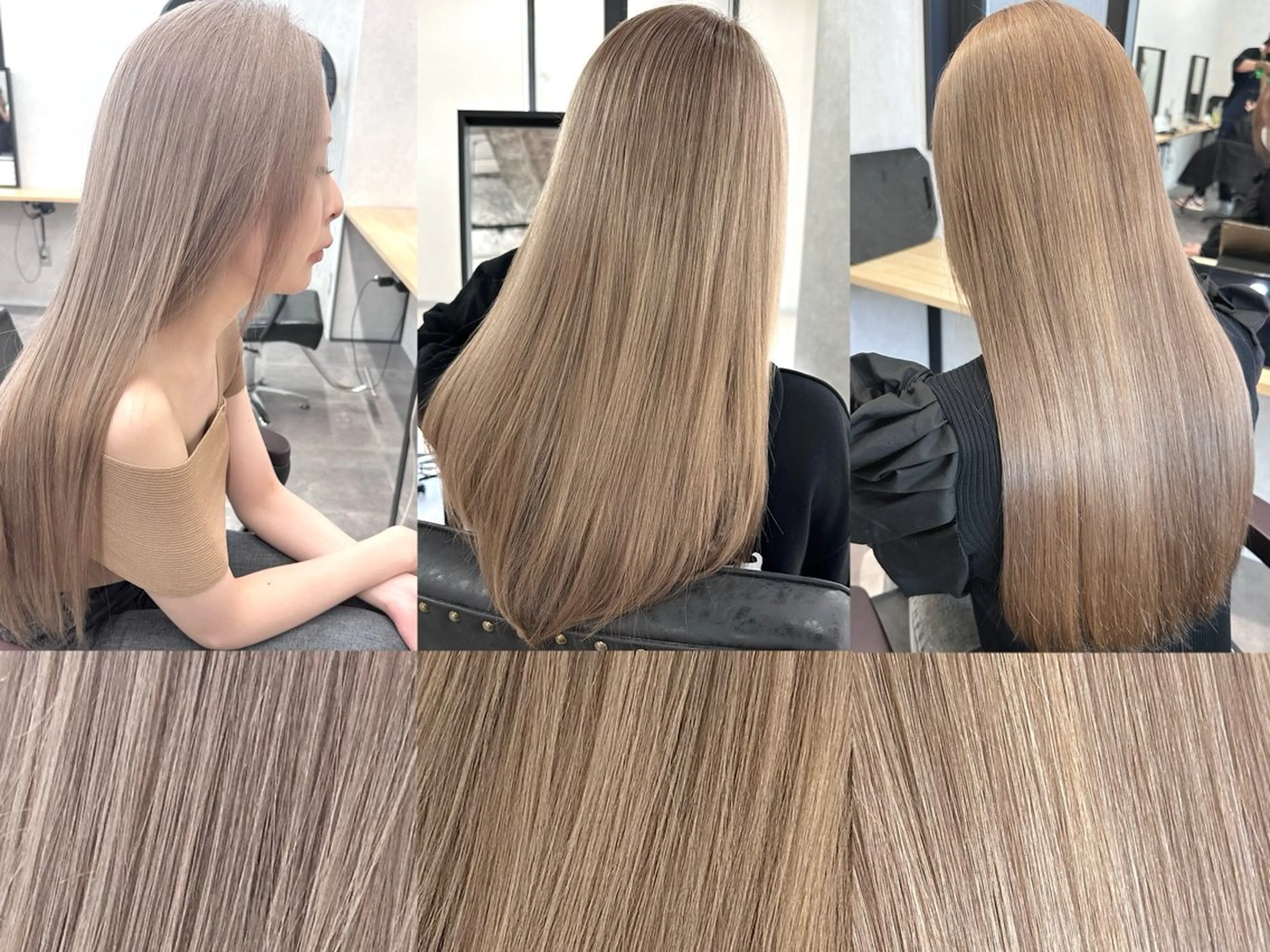 ロング ヘアカラー トリートメント 💎lino _by _ACNE💎 🧸のヘアスタイル