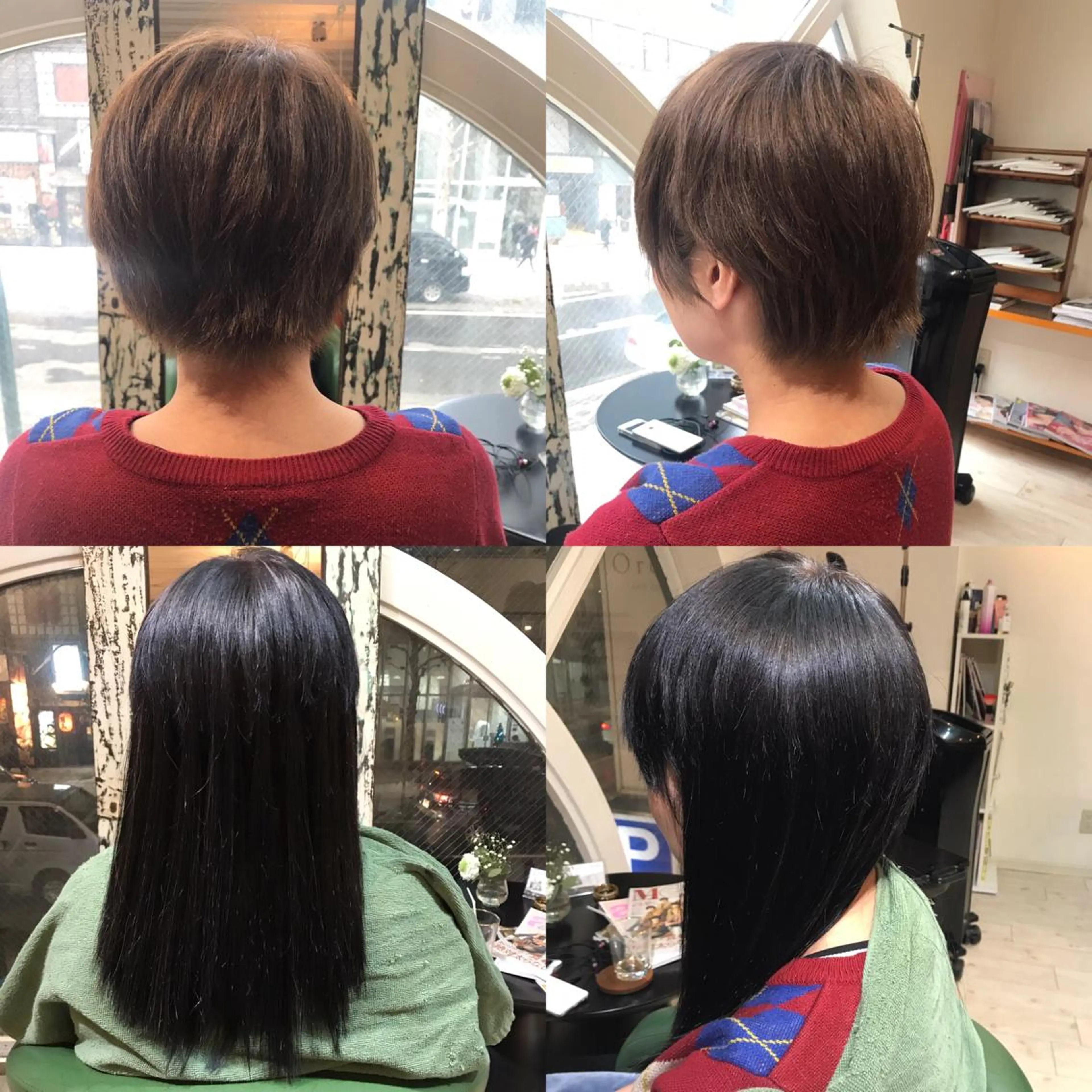 ショート アッシュ Orque deux 伊藤丈晴のヘアスタイル