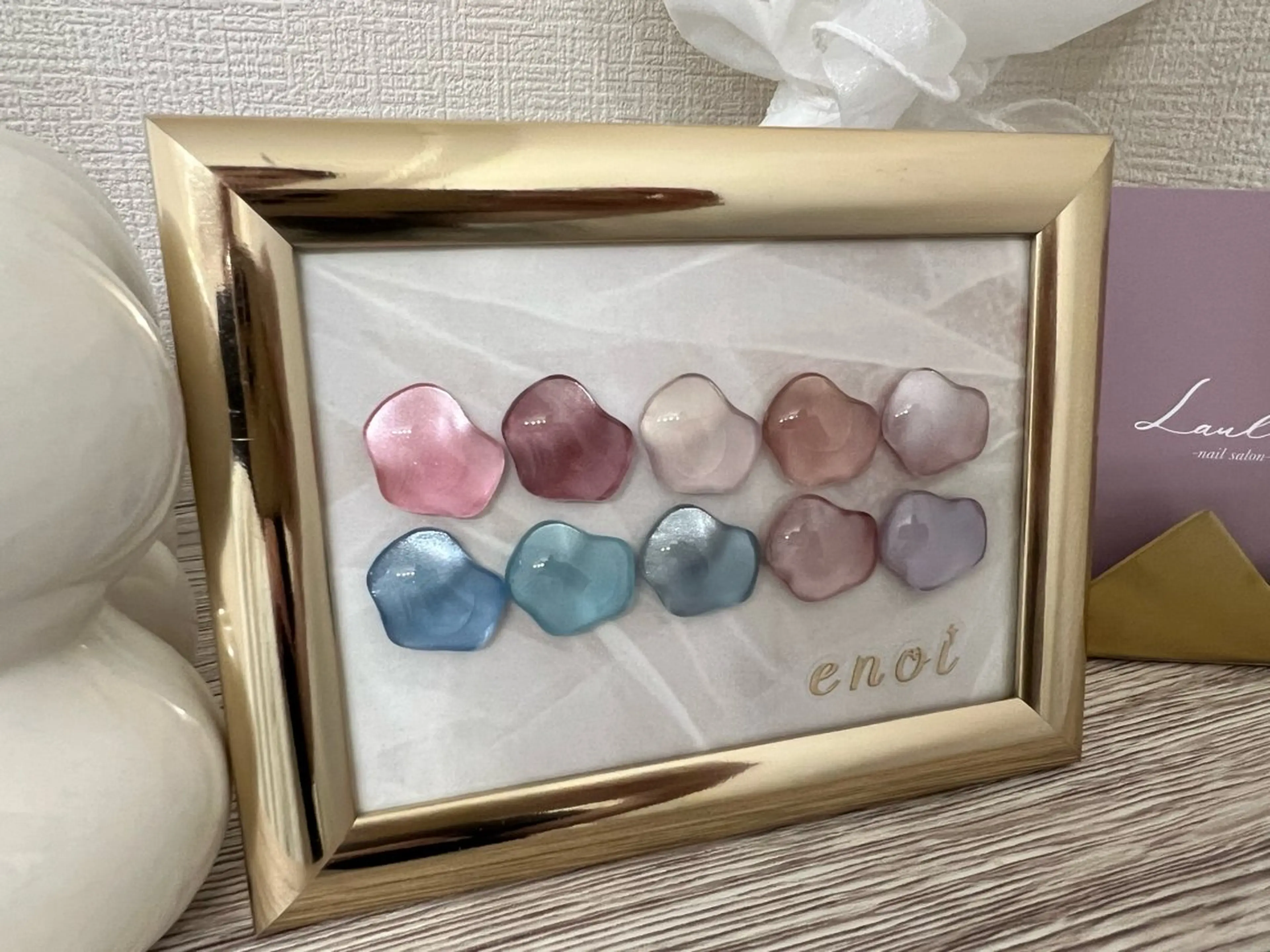 ネイル フットネイル ジェルネイル 韓国ネイル マグネットネイル シンプルネイル nail salon Lauleaのネイルデザイン