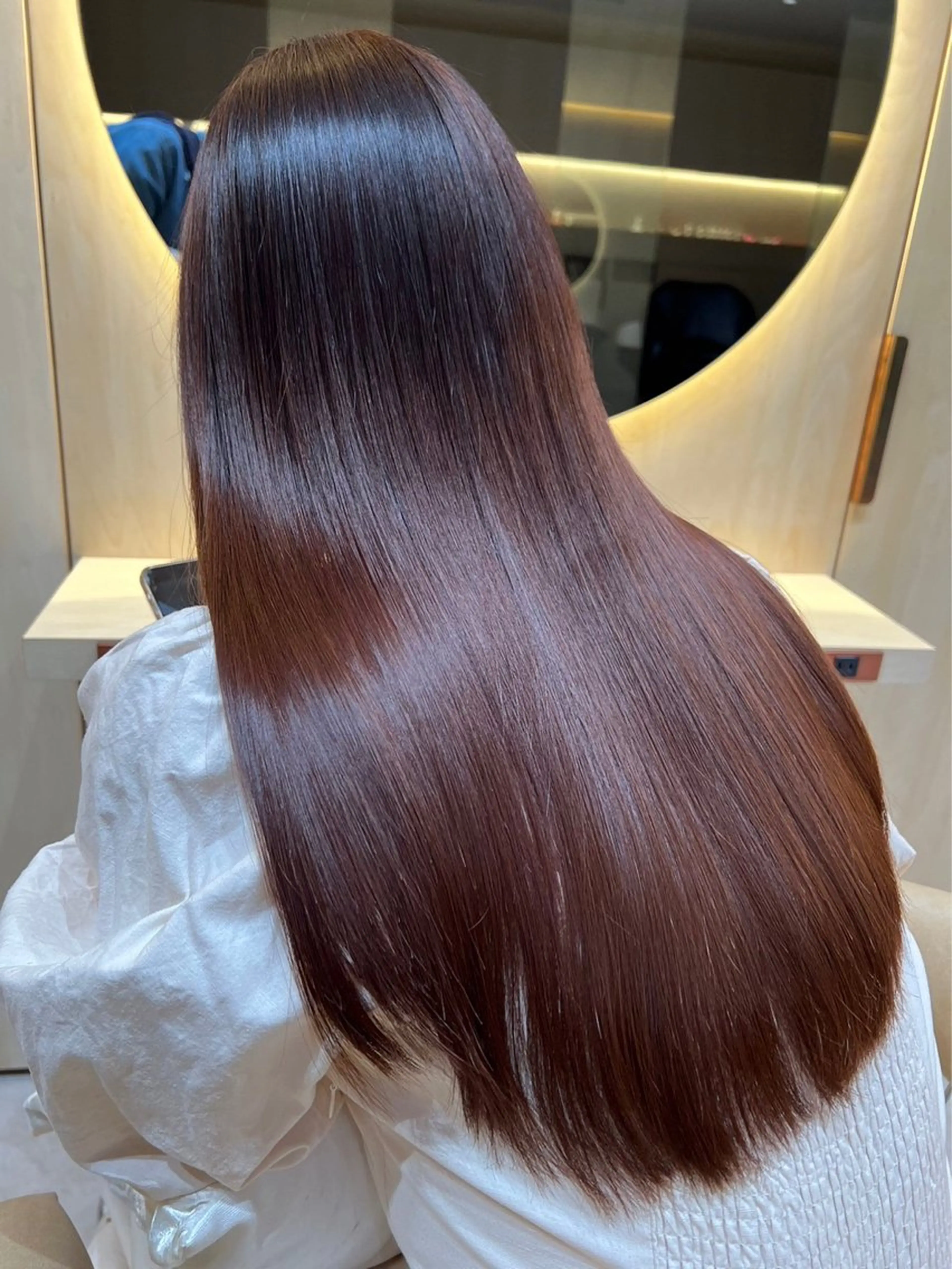 ロング 縮毛矯正 🩵縮毛矯正・ボブ 岩原朋也🩵のヘアスタイル