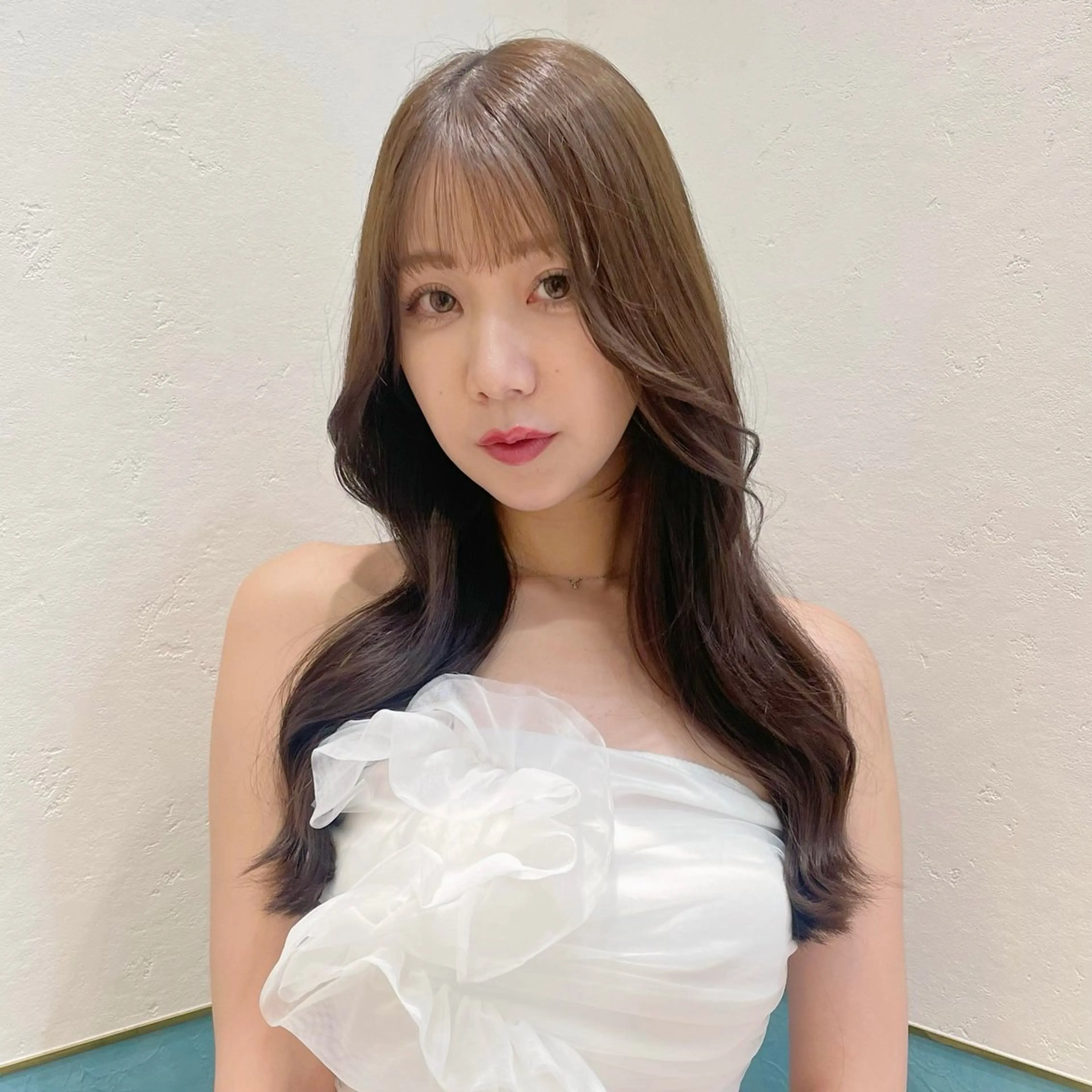 ロング カット ヘアカラー トリートメント 韓国レイヤー 🧸🤍ちずみのヘアスタイル