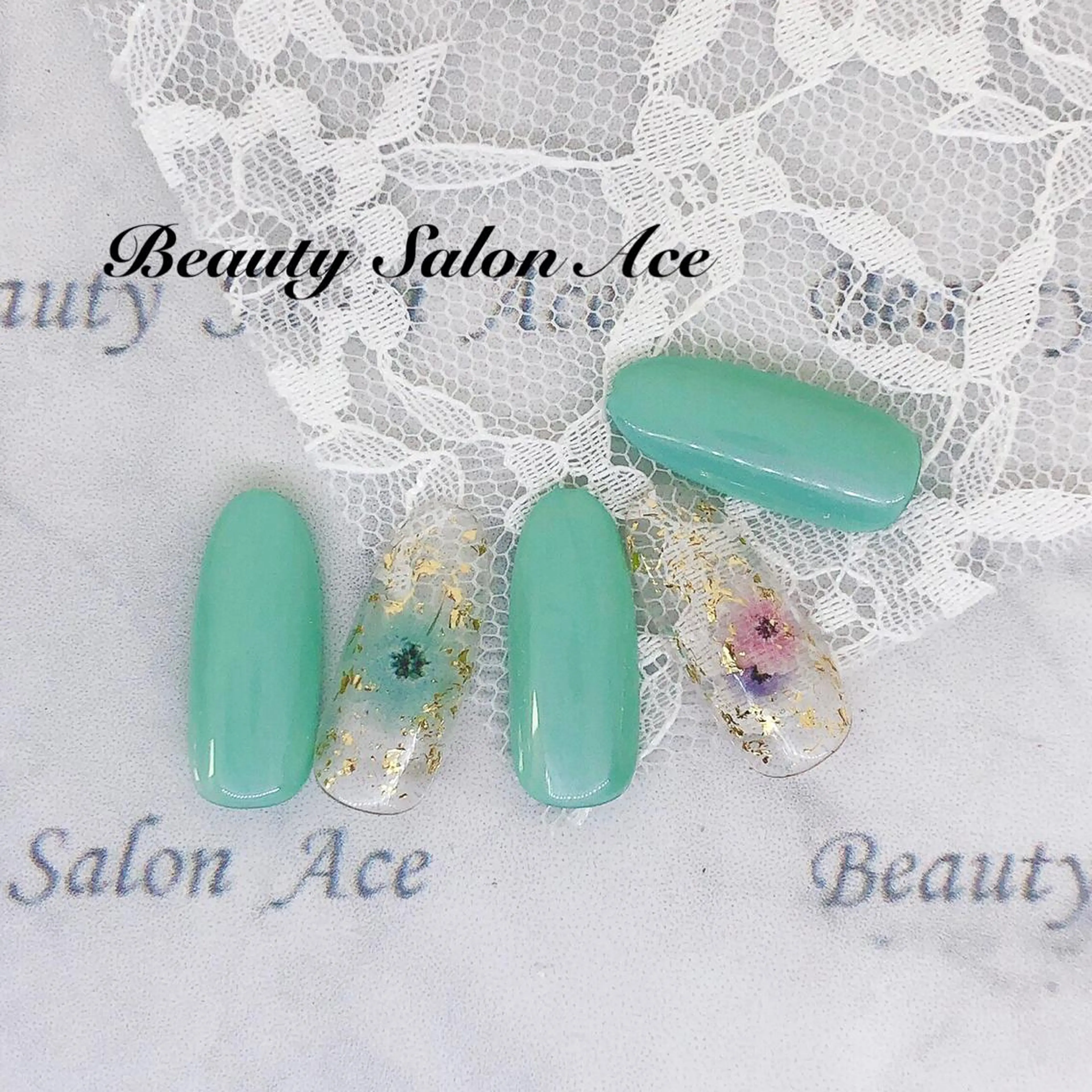 ネイル アートネイル ジェルネイル メンズネイル Beauty Salon Ace（ネイルサロン　エース）所属・池袋フィルイン Ace♡長さだしのネイルデザイン