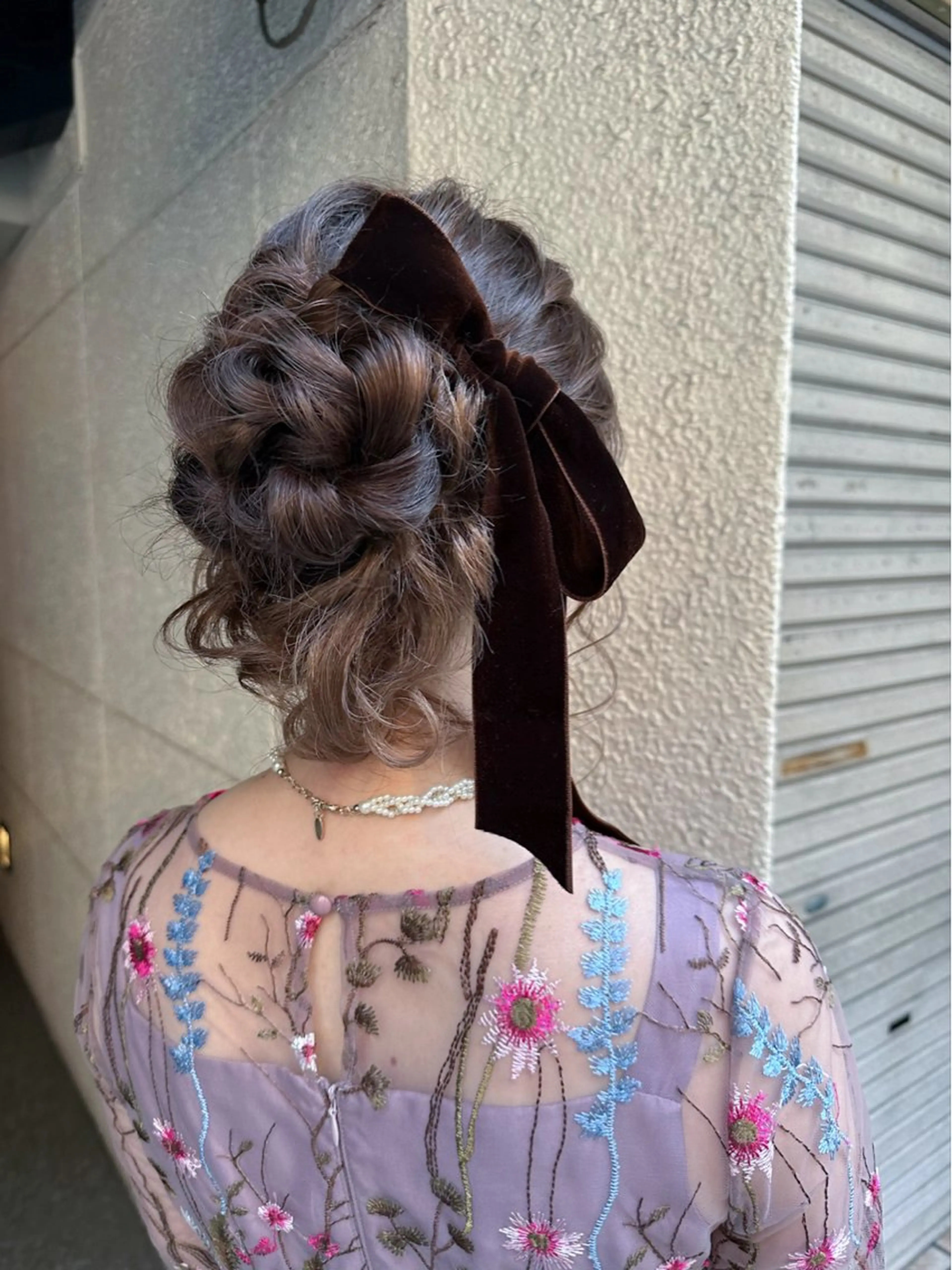 ロング ヘアセット hair&make RabichePow所属・鈴木 香奈萌のヘアスタイル