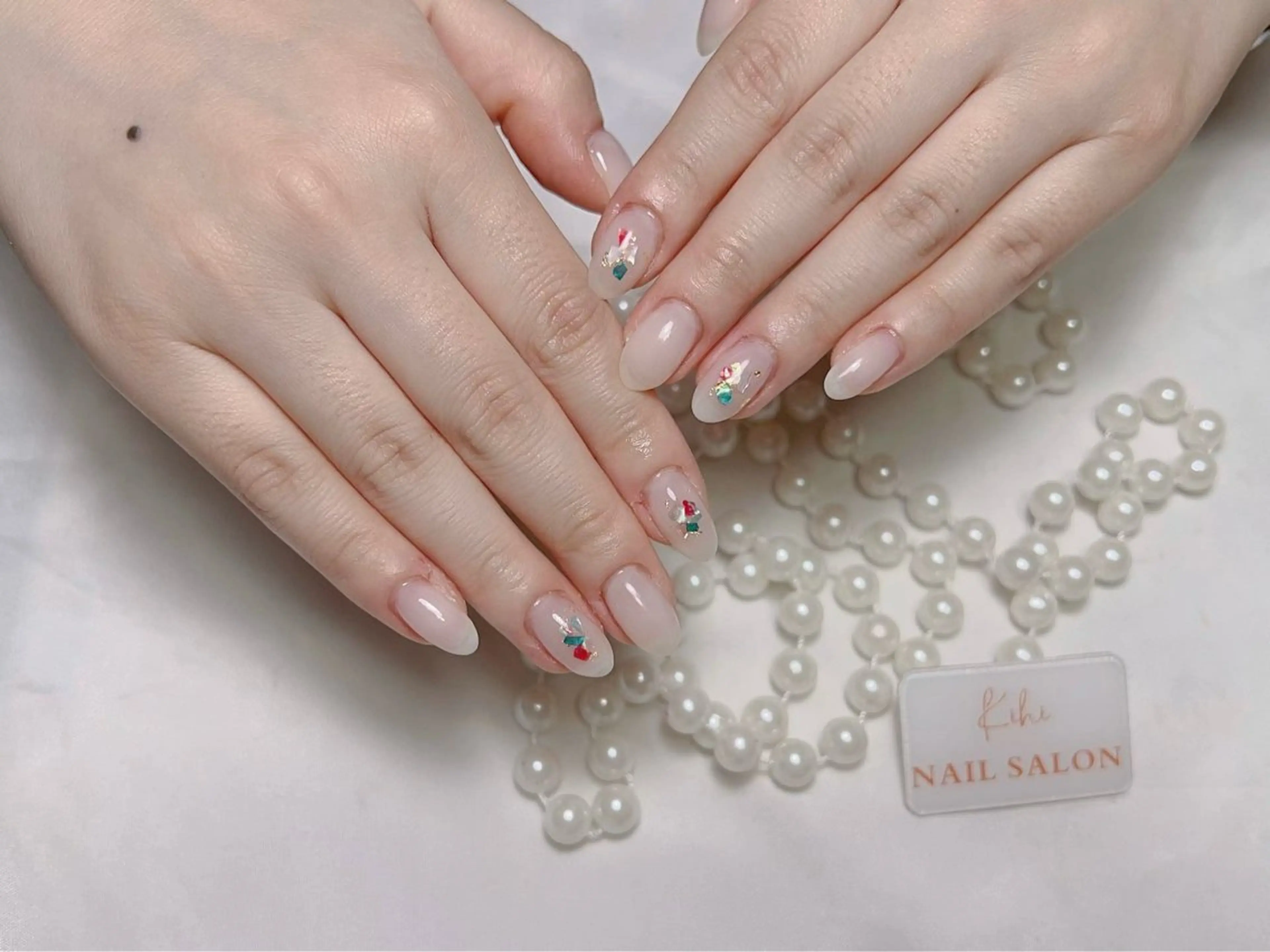 ネイル アートネイル フレンチネイル ジェルネイル グラデーション 韓国ネイル ハンドネイル 💕鈴木ユリ パラジェル/オフ無料のネイルデザイン