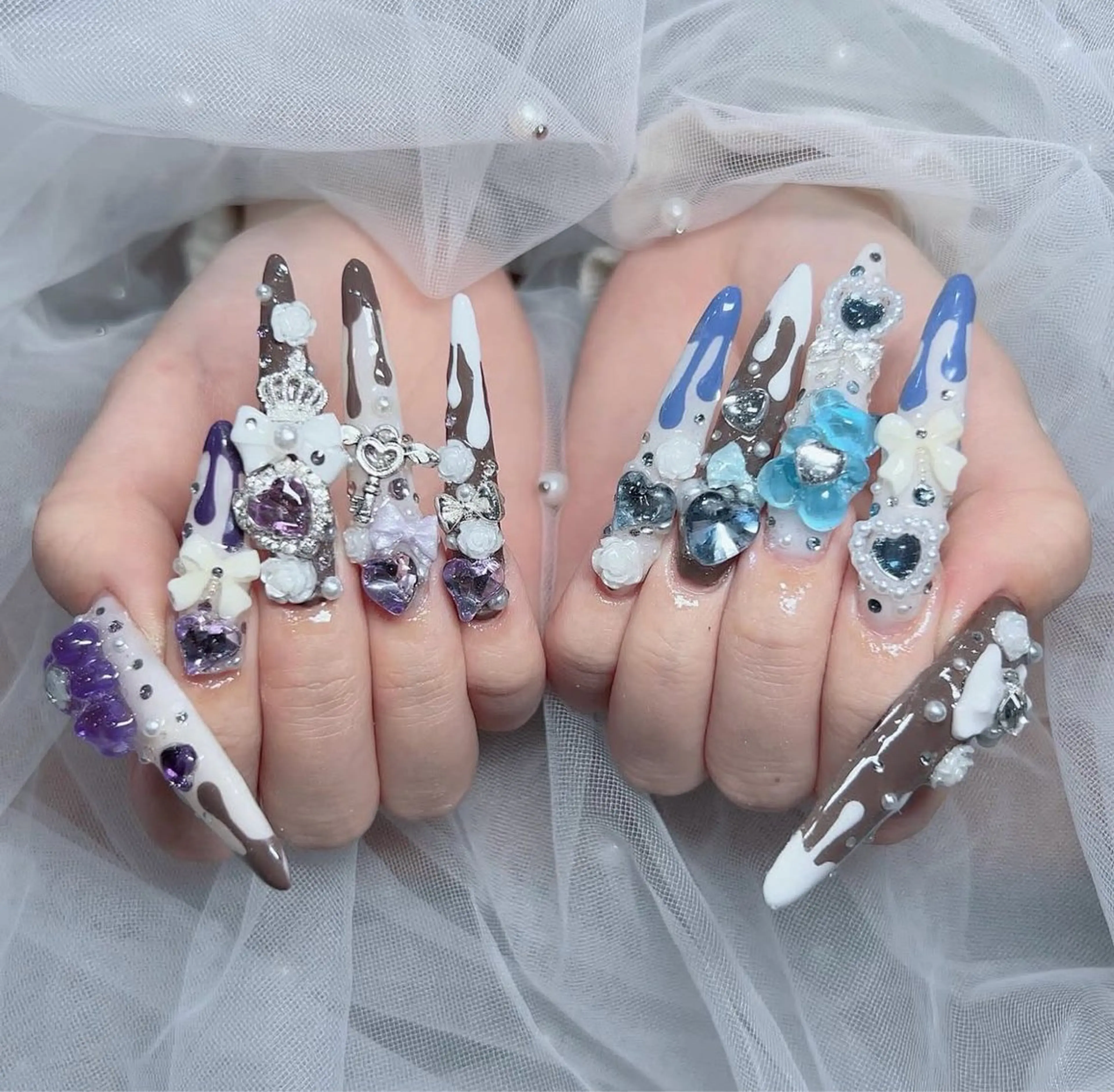 ネイル Kuromi Yurika🎀のネイルデザイン