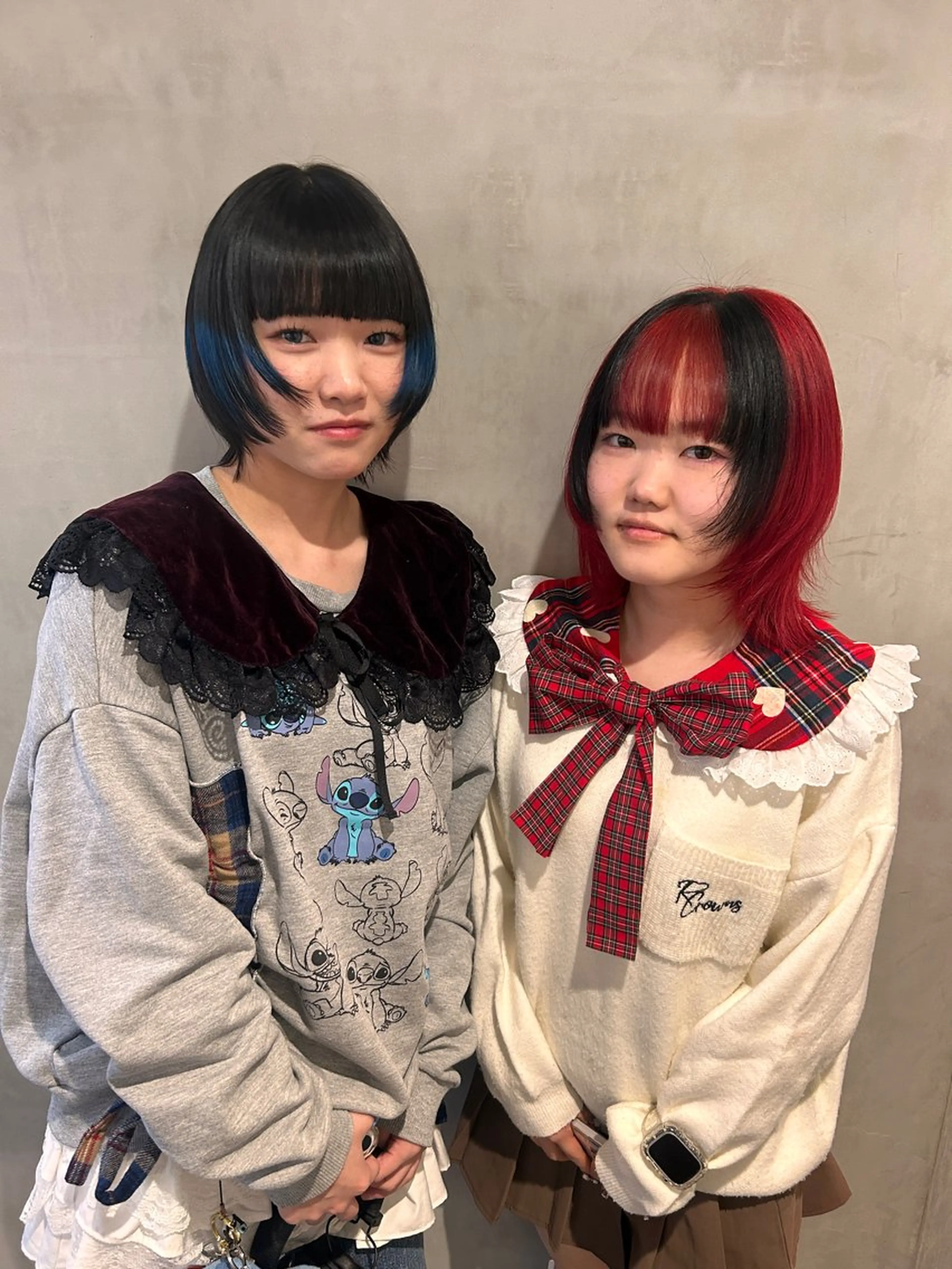 ショート カラー ブリーチ ブルーカラー デザインカラー カット ヘアカラー トリートメント 顔まわり/暖色 可愛い特化🎀ゆうなのヘアスタイル