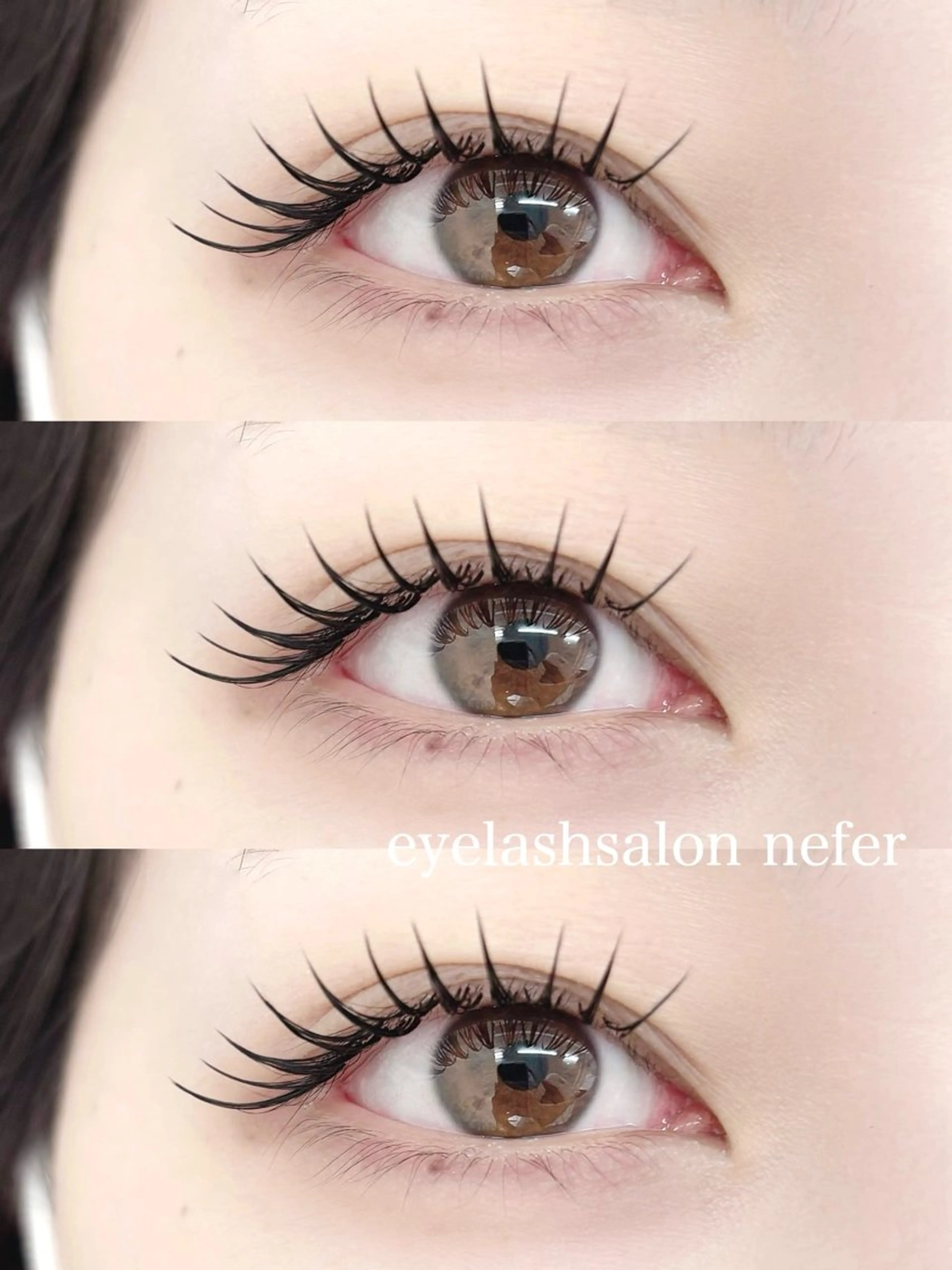 マツエク・マツパ バインドロック nefer .のマツエク・マツパデザイン