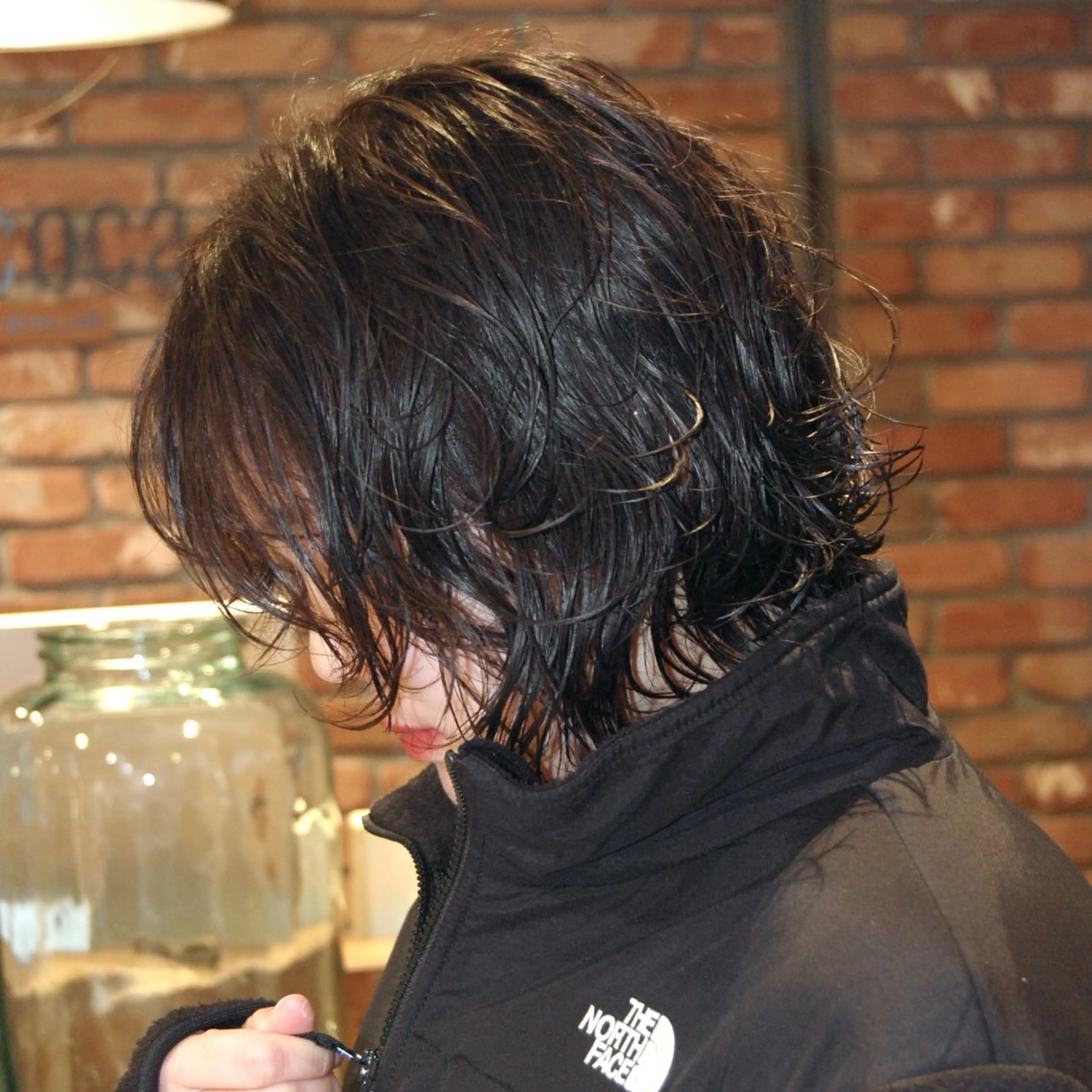 ショート カラー パーマ カット パーマ かんたまる💭レイヤ ー/ボブ/ショートのヘアスタイル