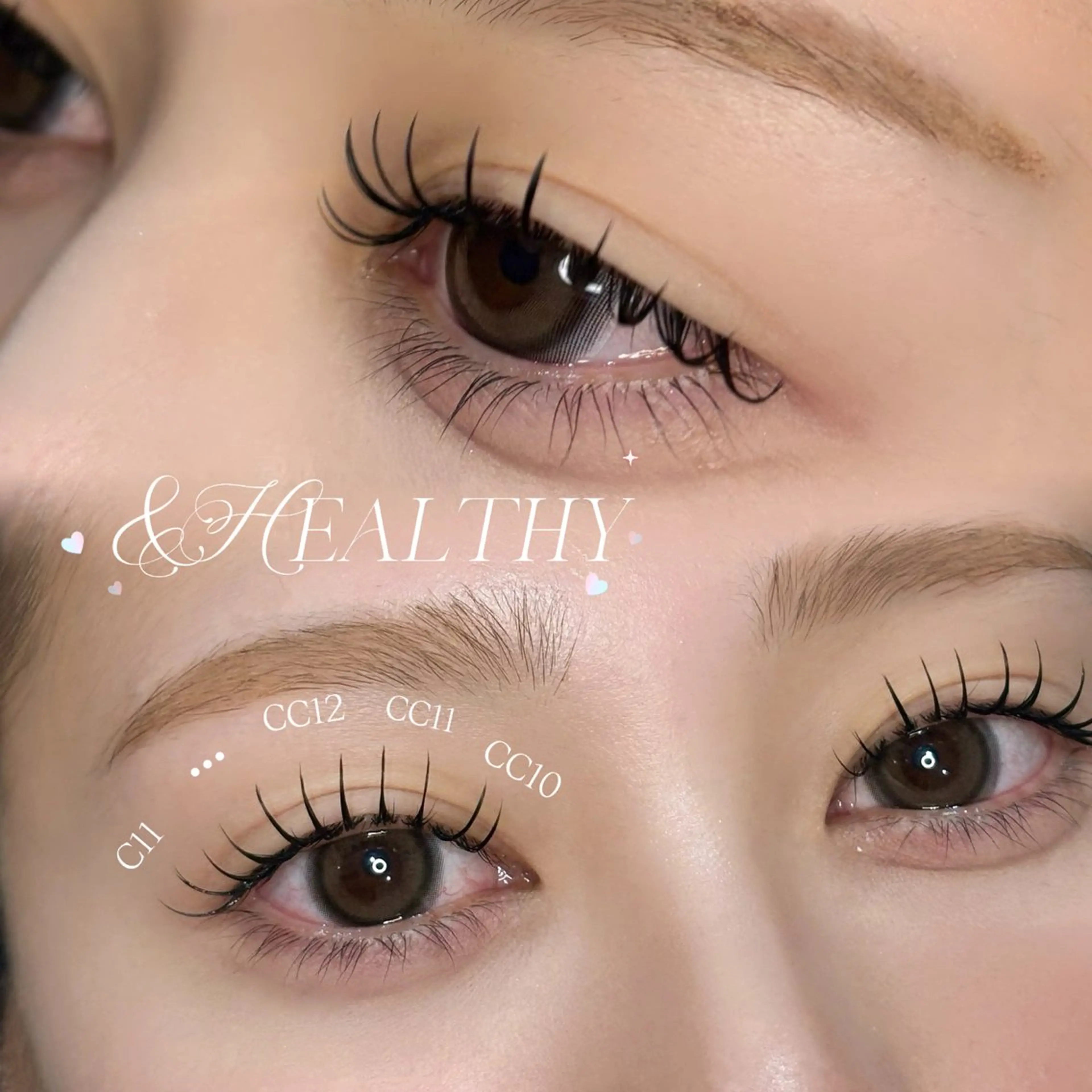 マツエク・マツパ Eru eyelash&eyebrow所属・Eru aika🎀のマツエク・マツパデザイン