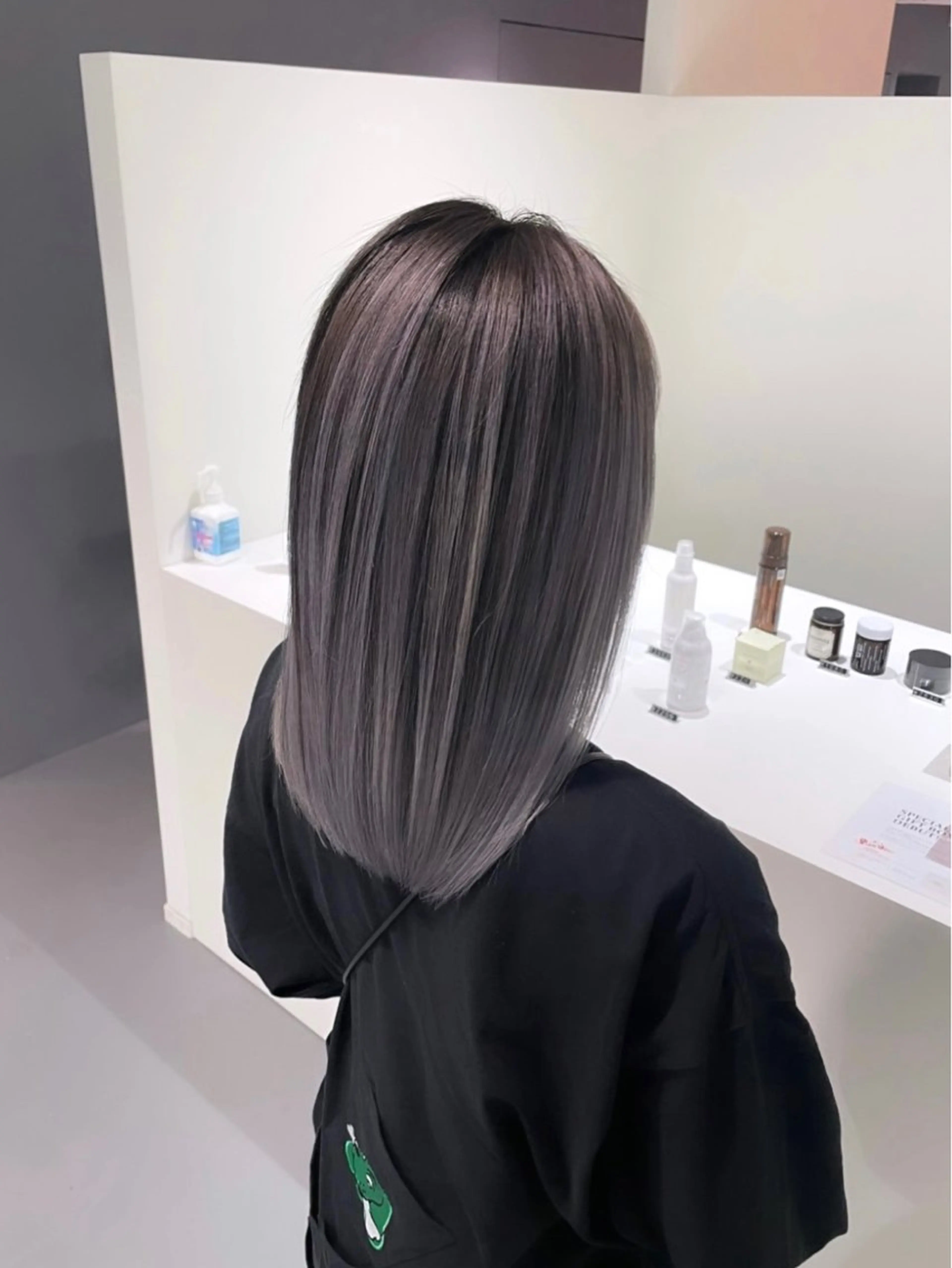 【ミニモ限定】エアタッチバレイヤージュカラー+3STEPダメージケアトリートメントの写真