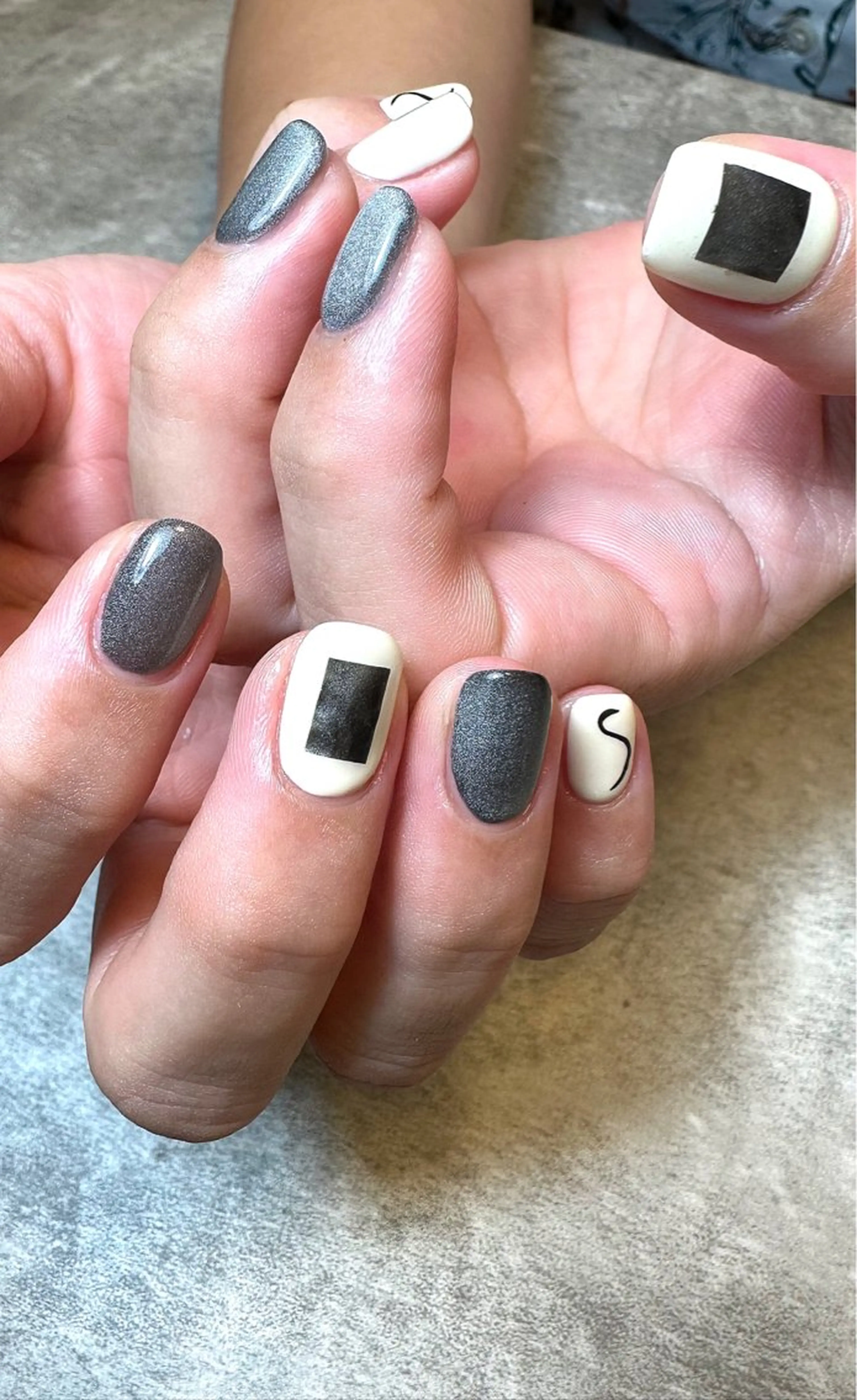 ネイル マグネットネイル ハンドネイル nail campのネイルデザイン