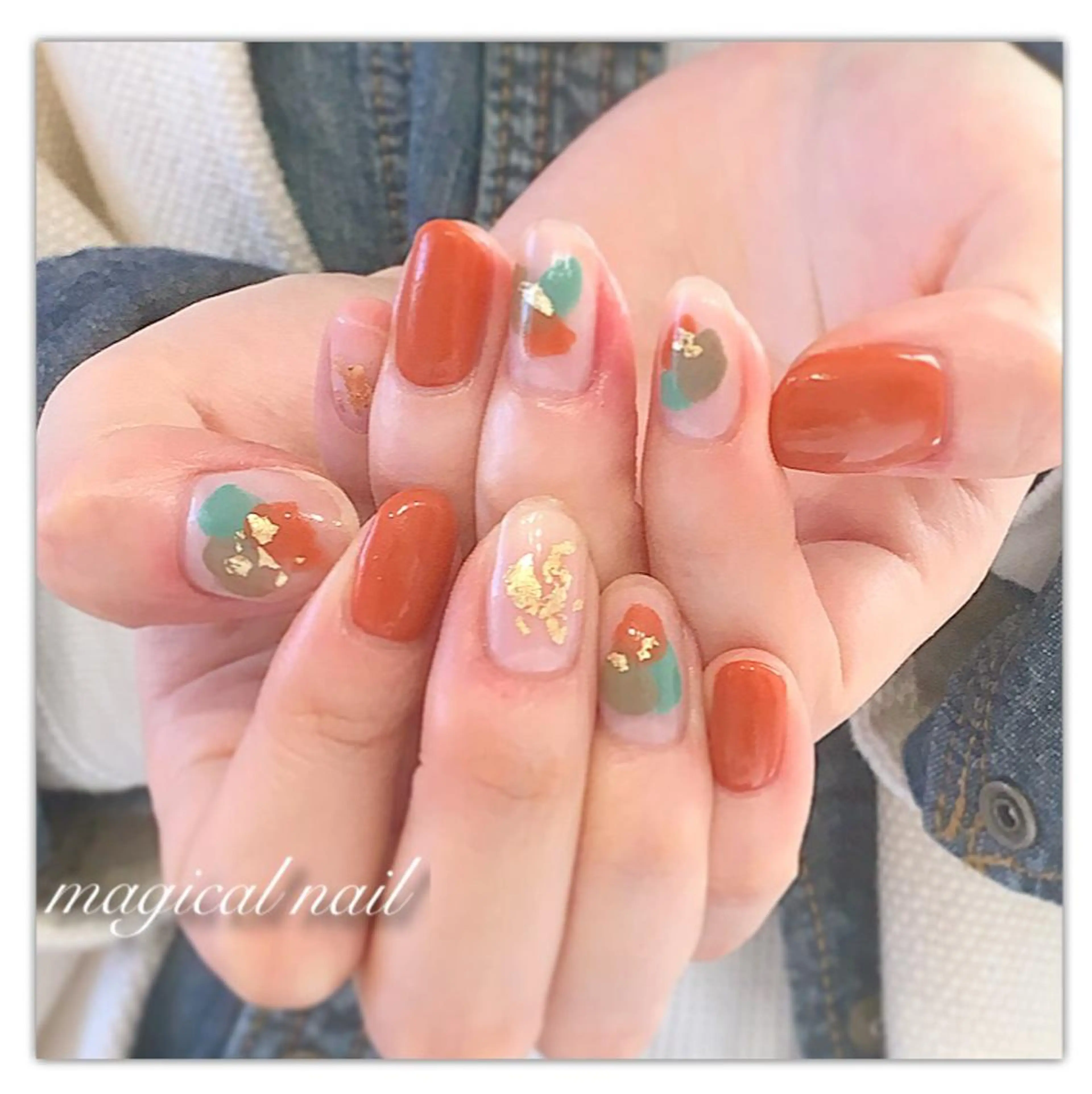 ネイル アートネイル 春ネイル magical nailのネイルデザイン