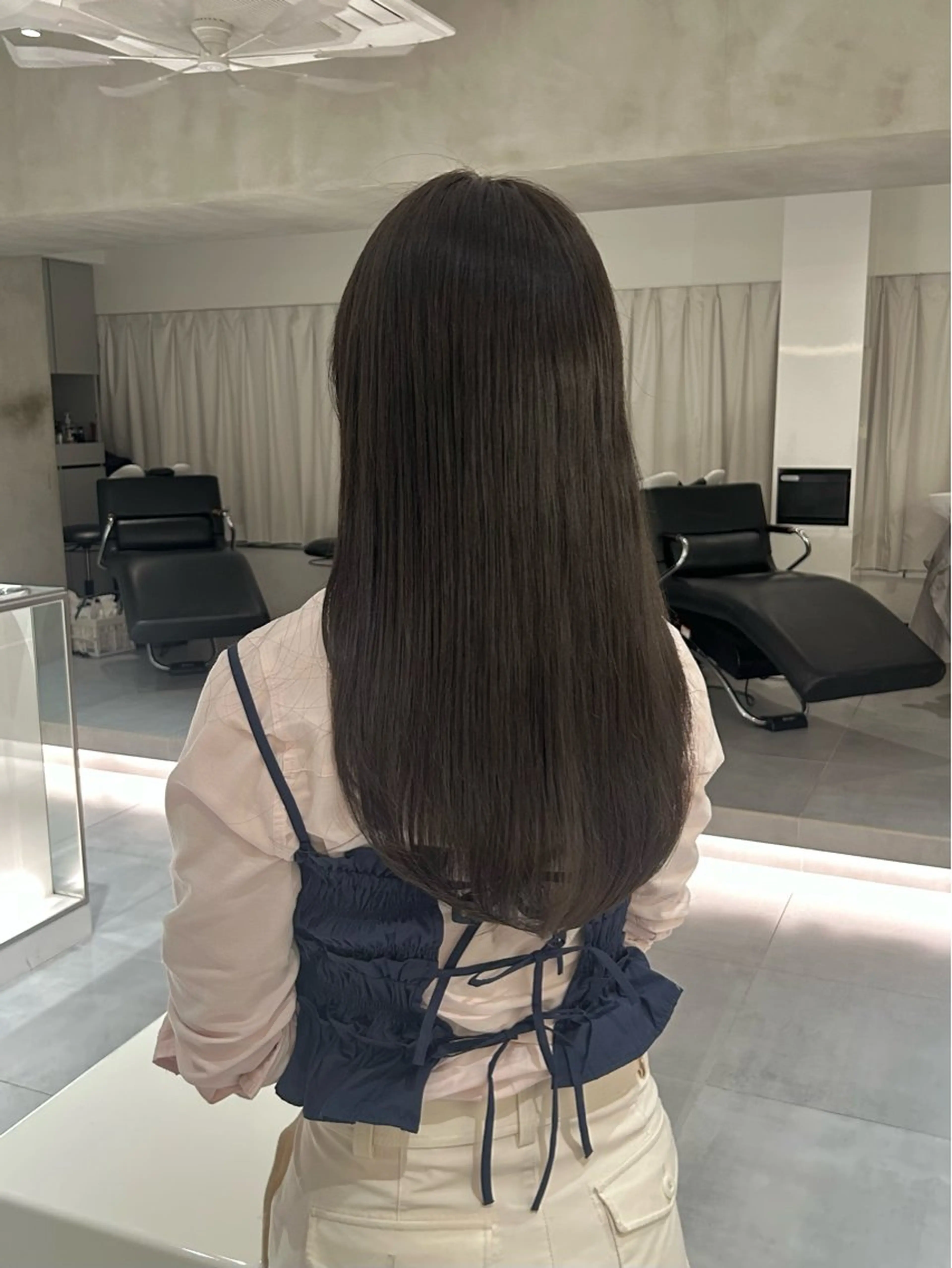 ロング カラー カット ヘアカラー 🧚つやさらhair 🧚manakaのヘアスタイル