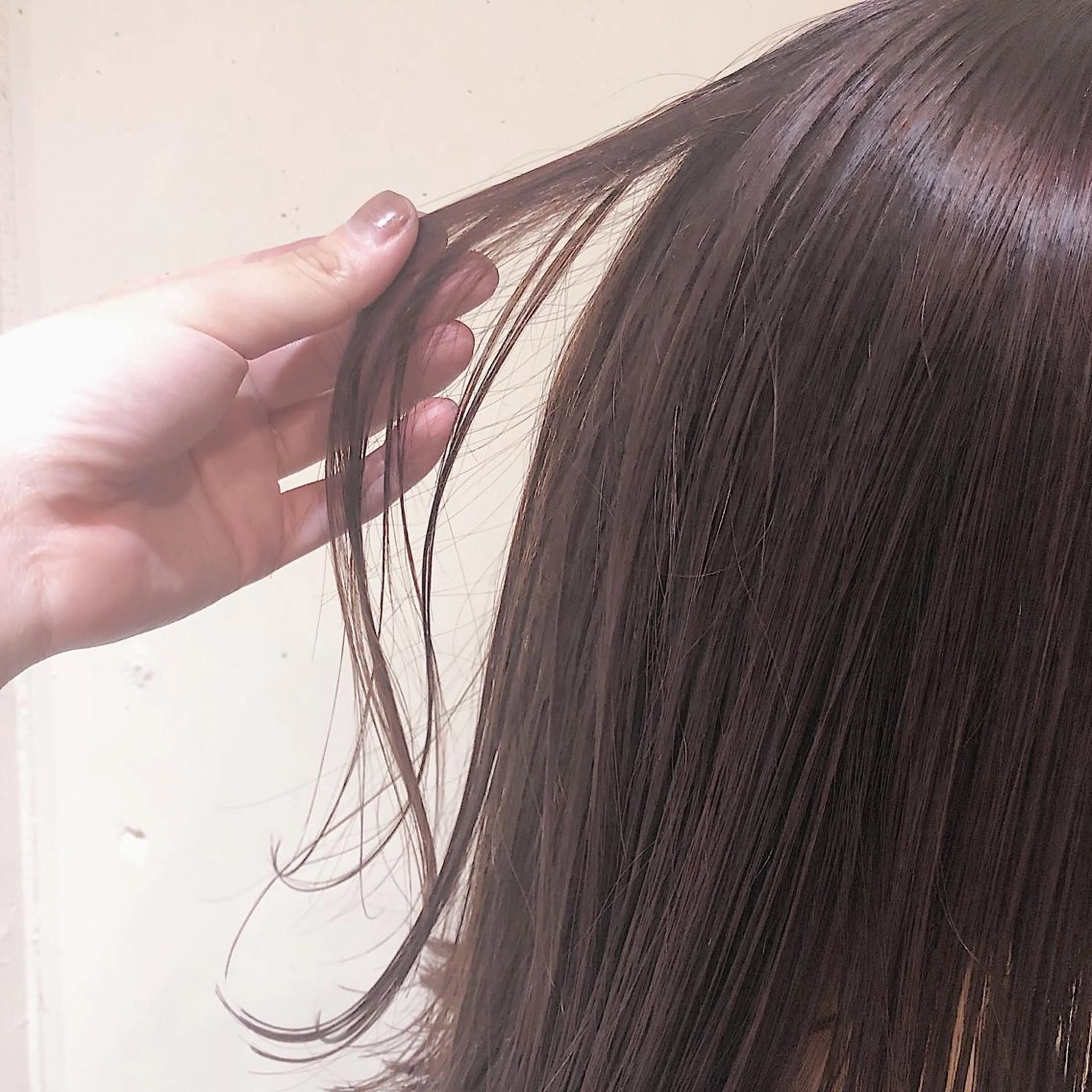 ミディアム カラー パーマ ヘアアレンジ バレイヤージュ ブリーチ ショコラグレージュ 透明感カラー グラデーションカラー 【ツヤ髪美容師】 ツダケイスケのヘアスタイル