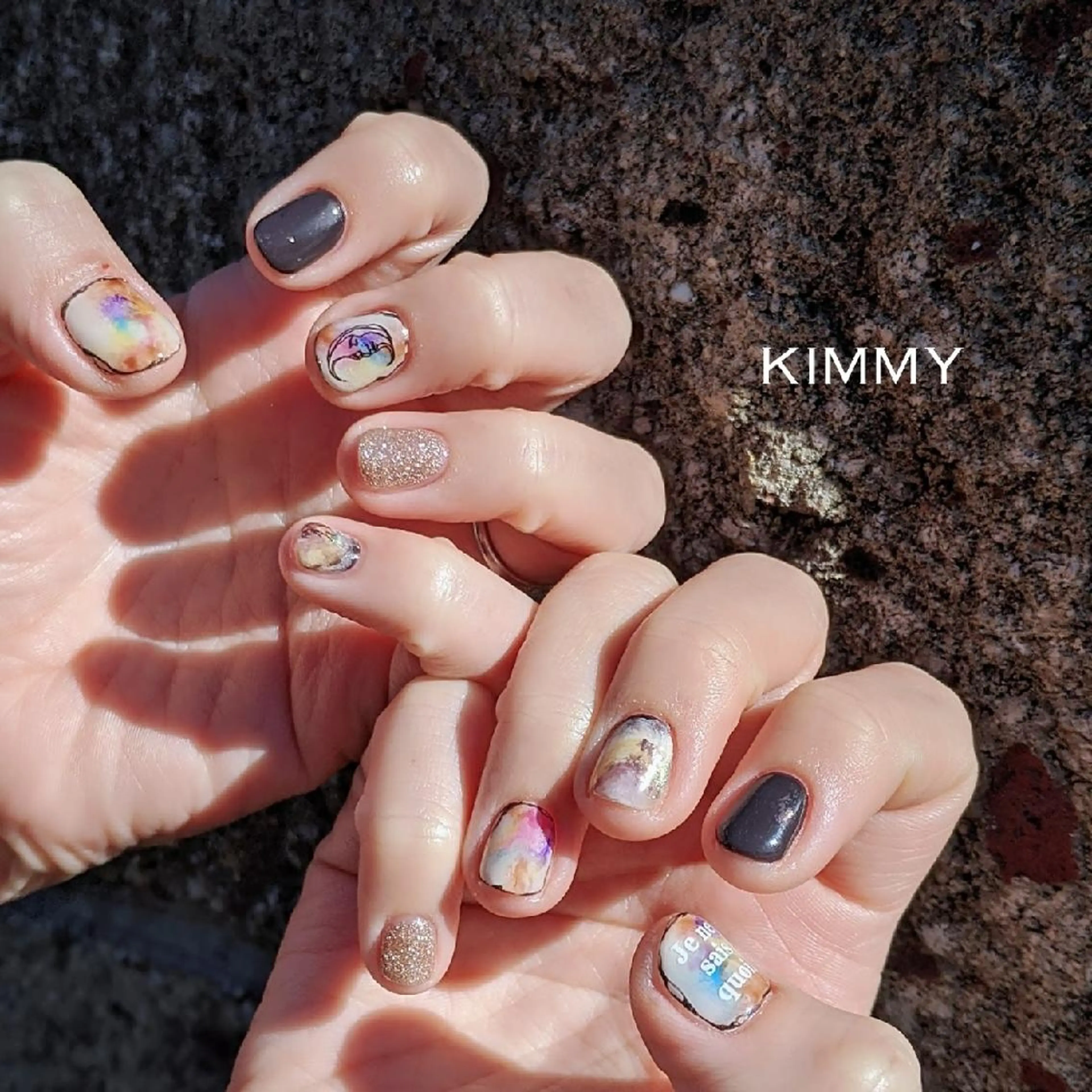 ネイル ハンドネイル kimmy nailsのネイルデザイン