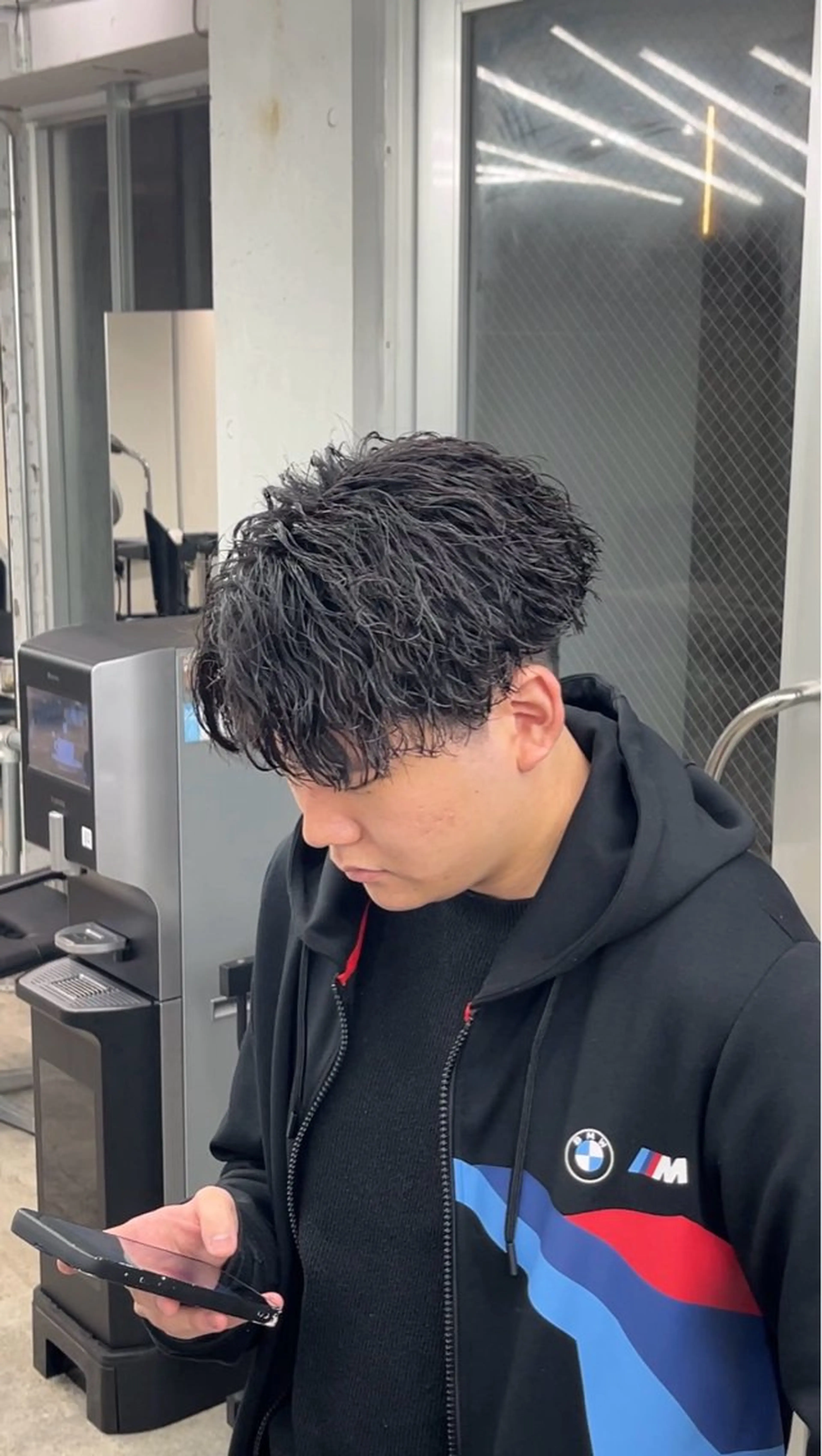 パーマ メンズ カット パーマ ØVARL　Jingumae所属・OVARL/ メンズパーマ/きらりのヘアスタイル