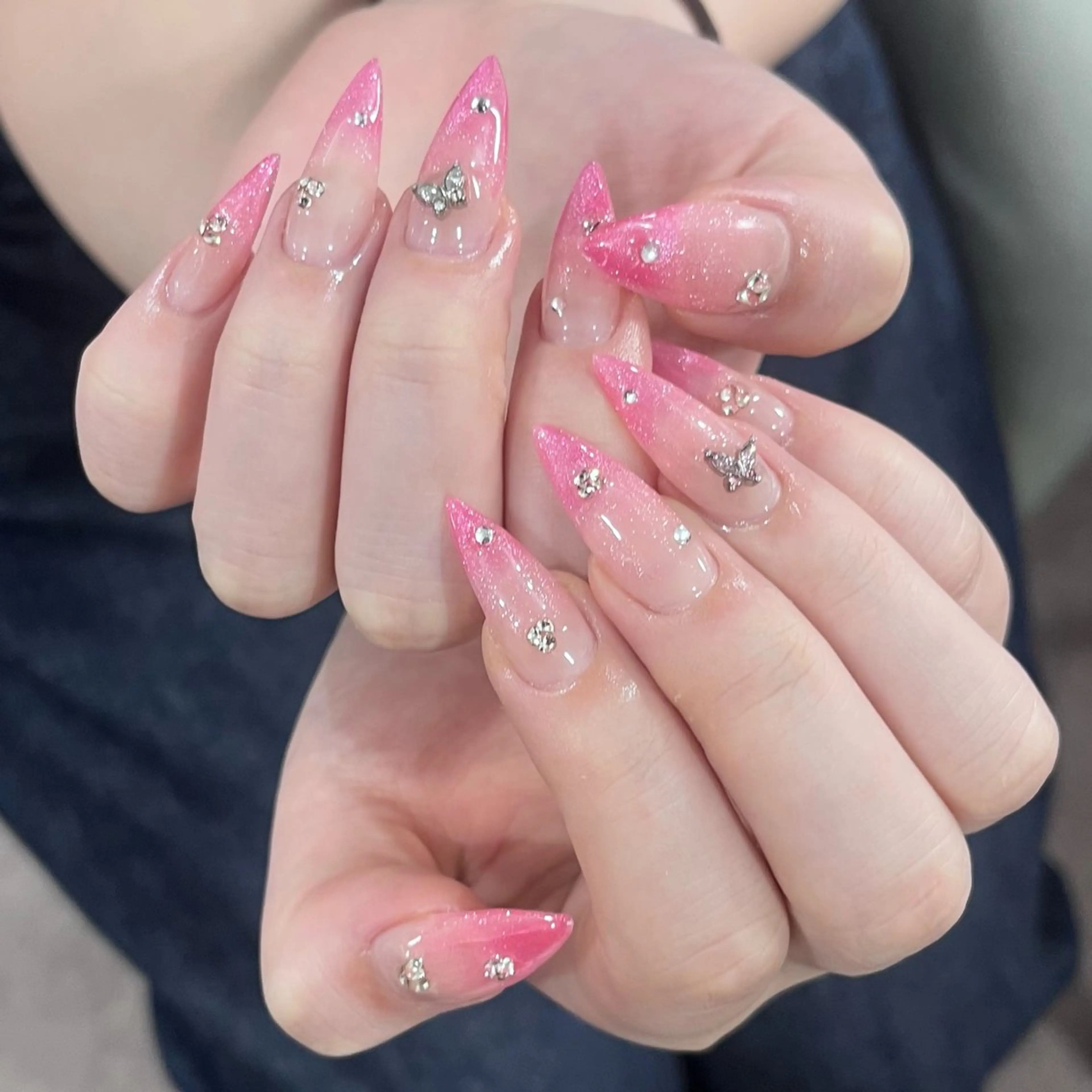ネイル 韓国ネイル ワンホンネイル Kawaii _Nailのネイルデザイン