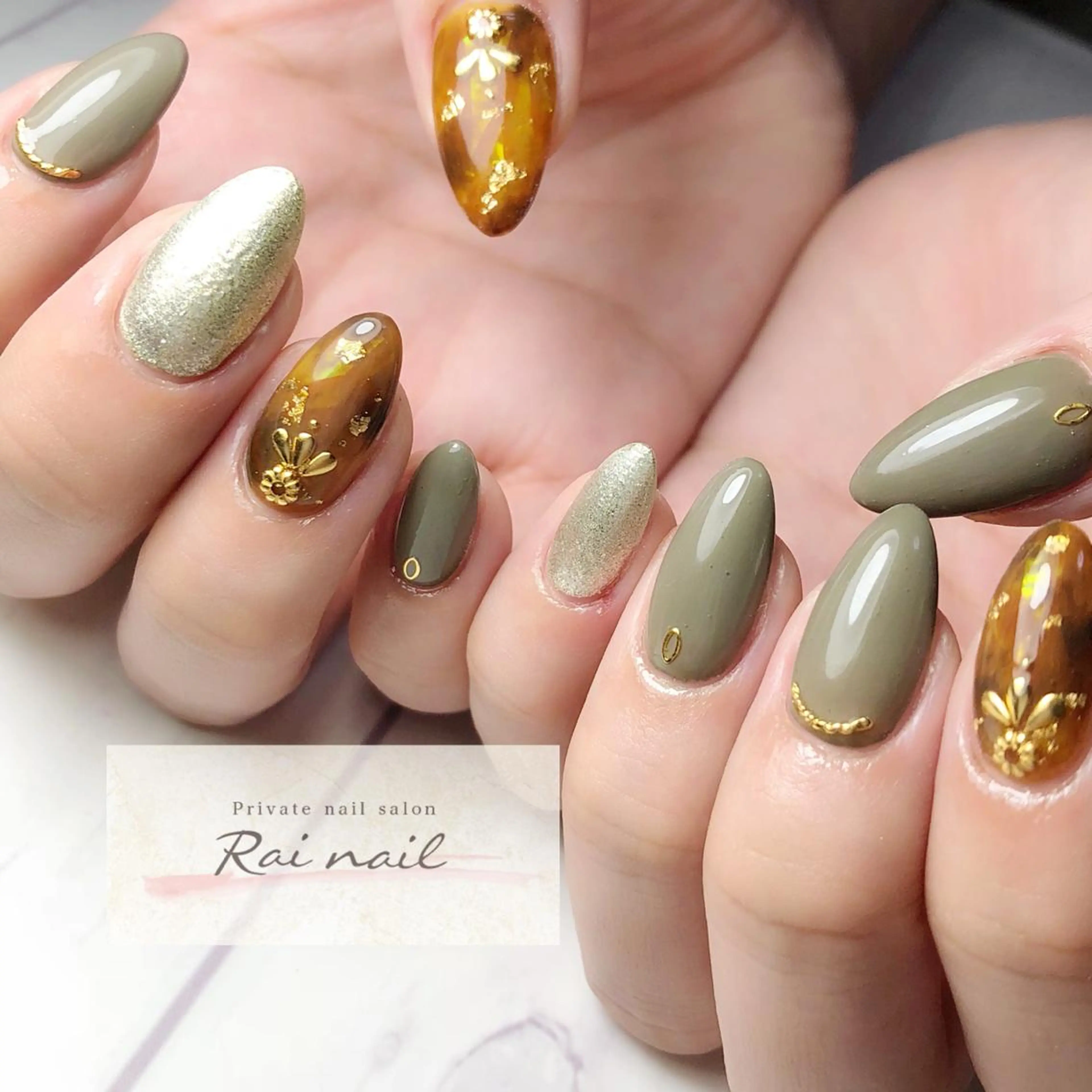 ネイル ハンドネイル Rai nail_ Risaのネイルデザイン
