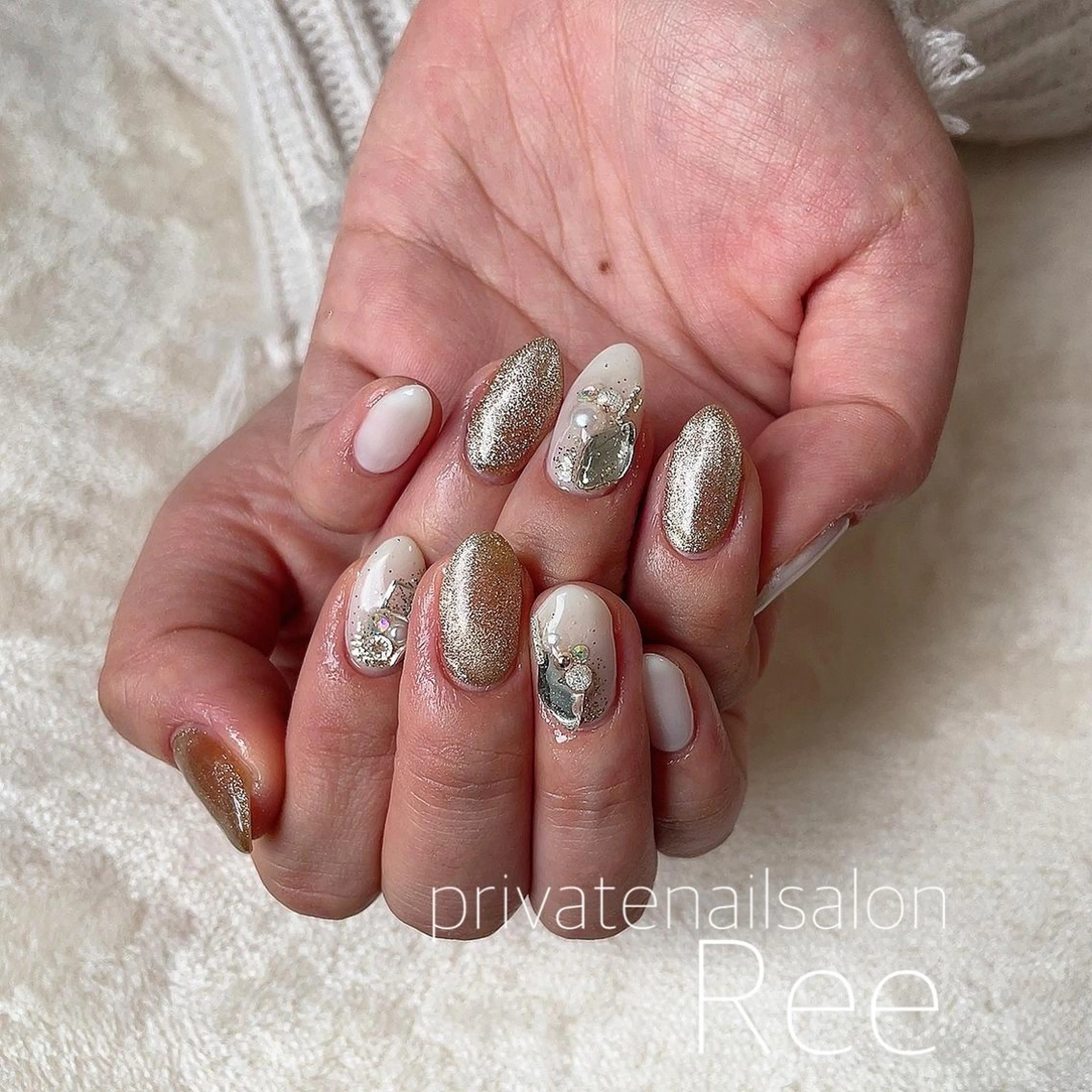 ネイル 知花 梨花のネイルデザイン