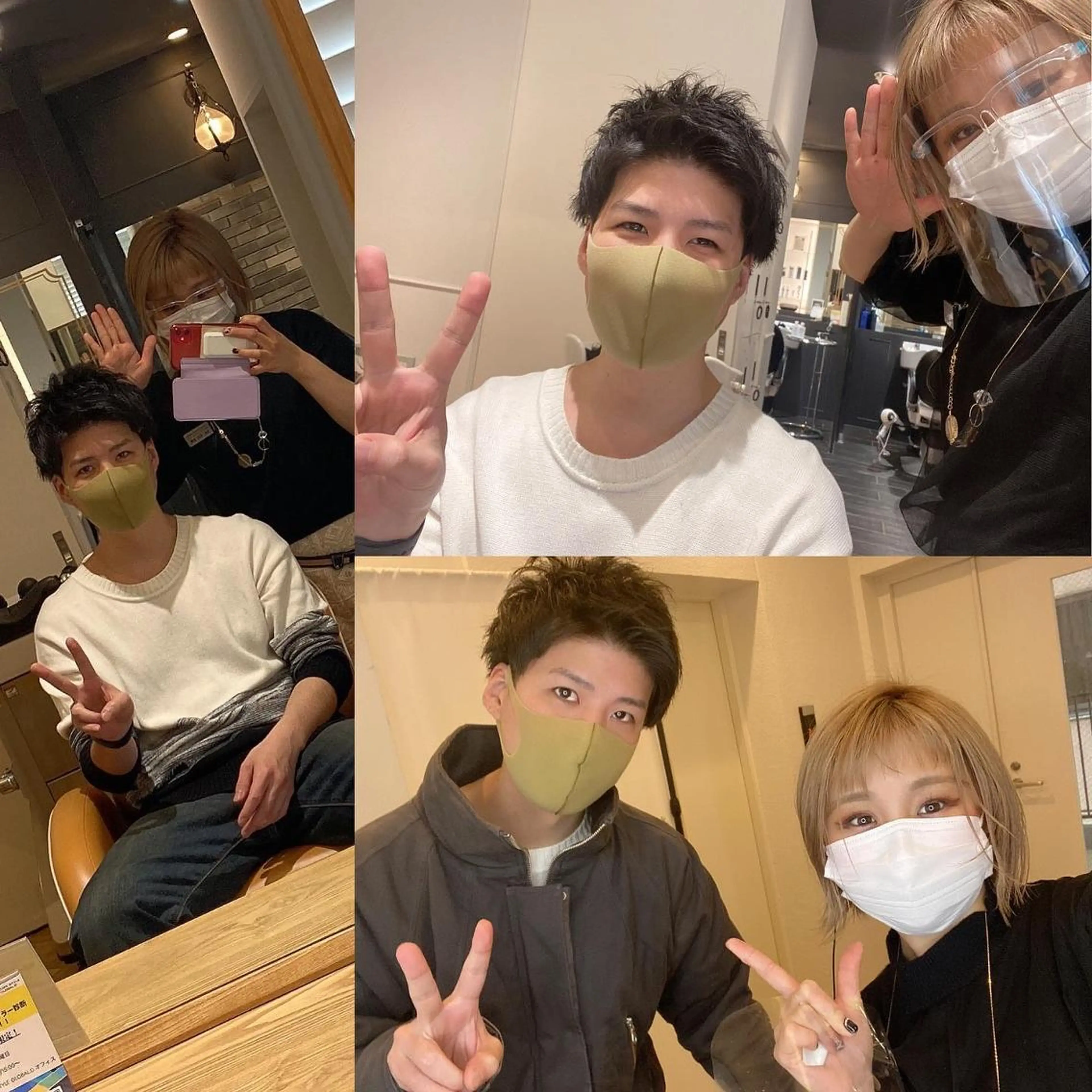 ショート カラー メンズ キッズ ショートボブ 子どものヘアアレンジ メンズショート ボブ ショートヘア ショート、ボブなら お任せ❤️石川由美のヘアスタイル