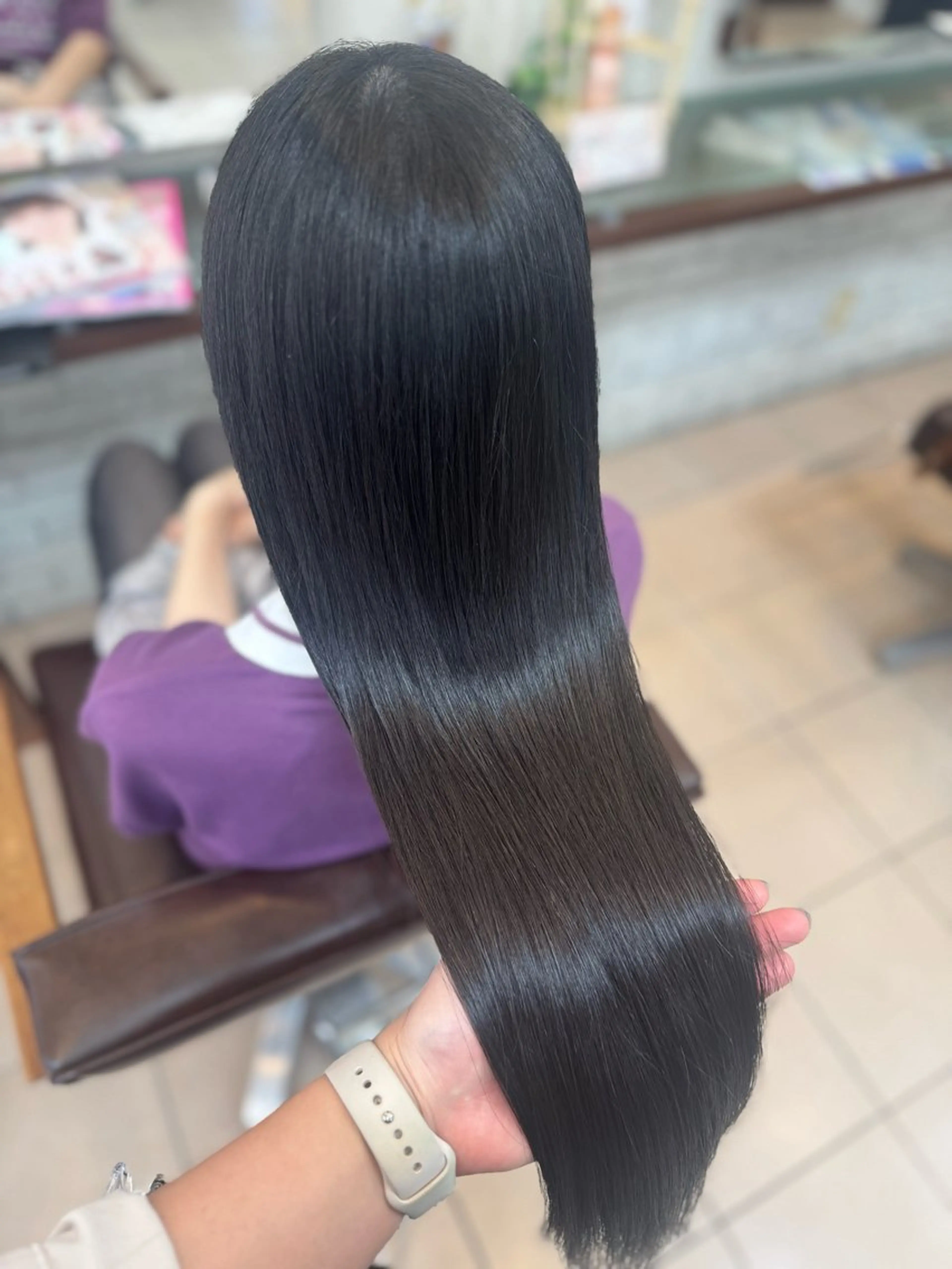 ロング カット トリートメント 富澤あゆみ/髪質改善 /レイヤーカットのヘアスタイル