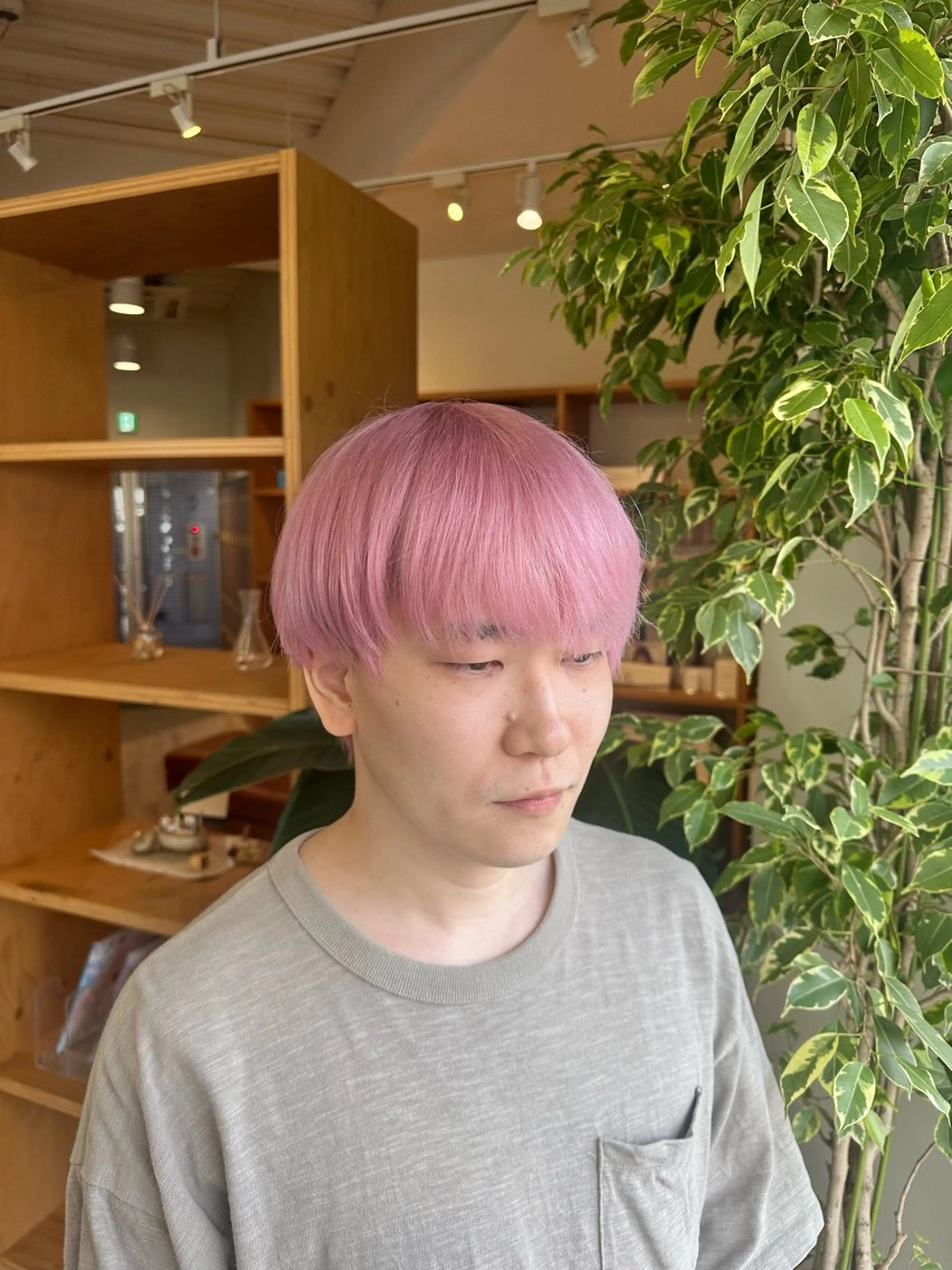 カラー ピンクカラー カット ヘアカラー ブリーチカラー/ わきたちえ🌻のヘアスタイル