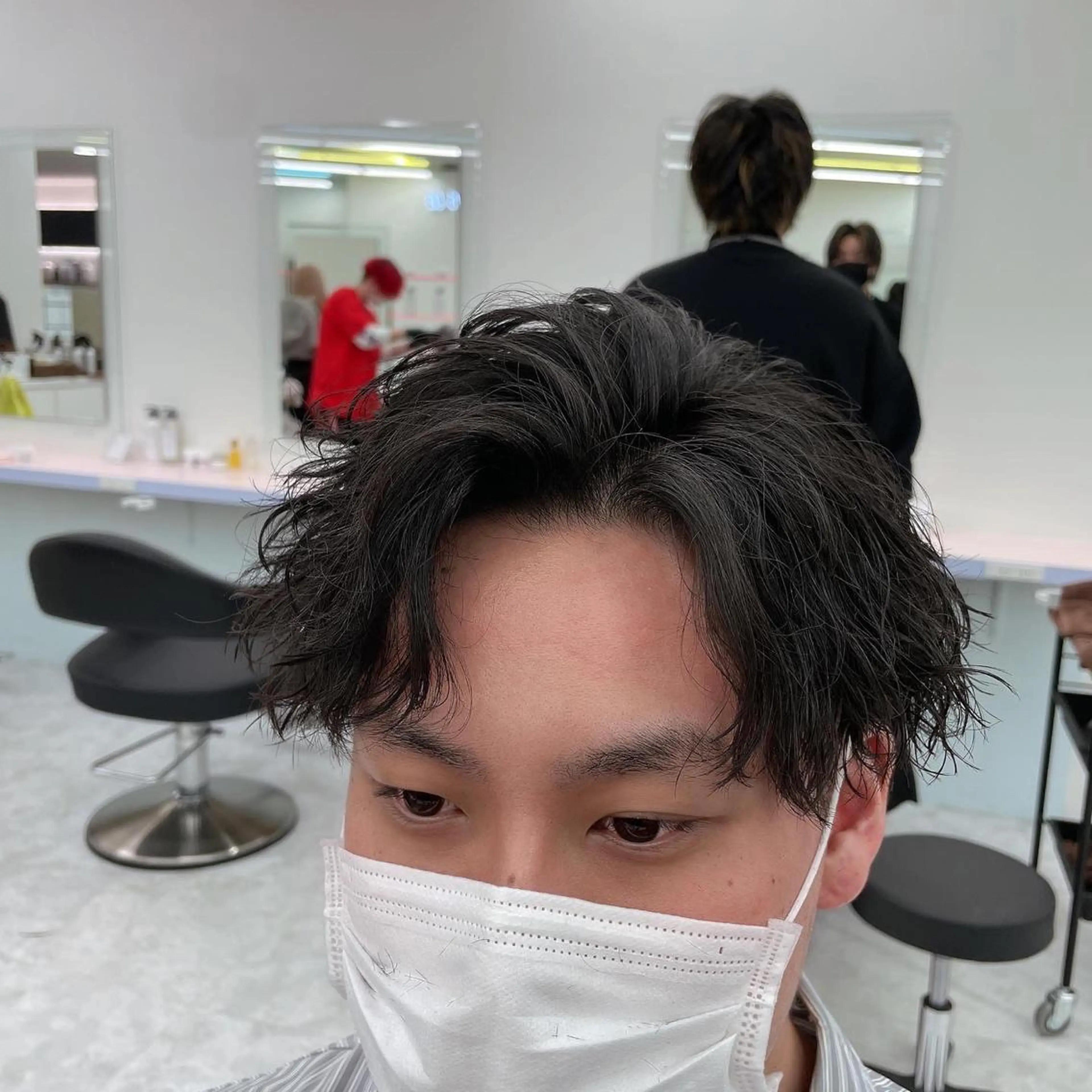 パーマ メンズ ヘアカラー トリートメント ヘッドスパ ヘアセット 🎨ブリーチ職人 店長Takaya🎨のヘアスタイル