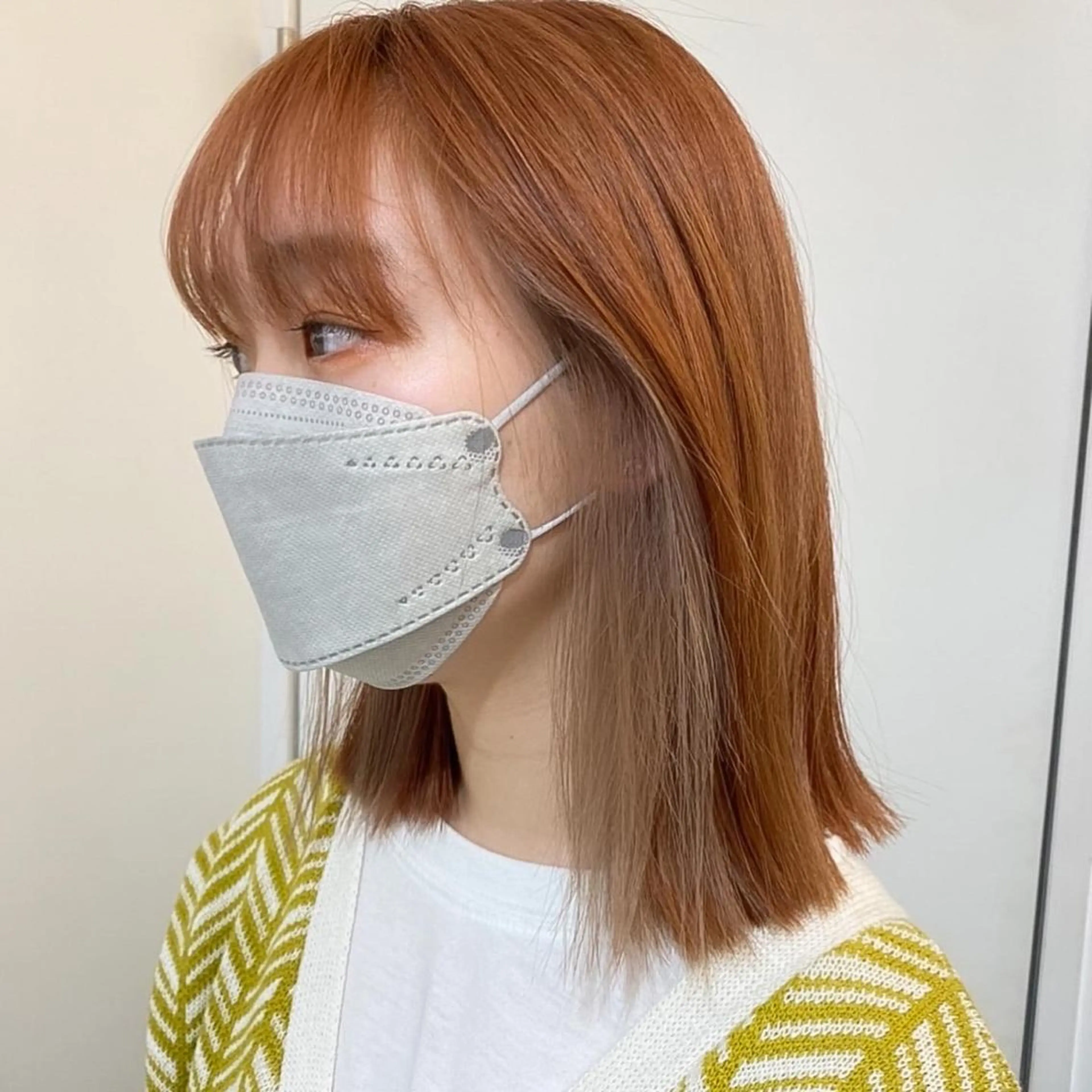 ミディアム ୨୧柔らかいカラー nozomi ୨୧のヘアスタイル