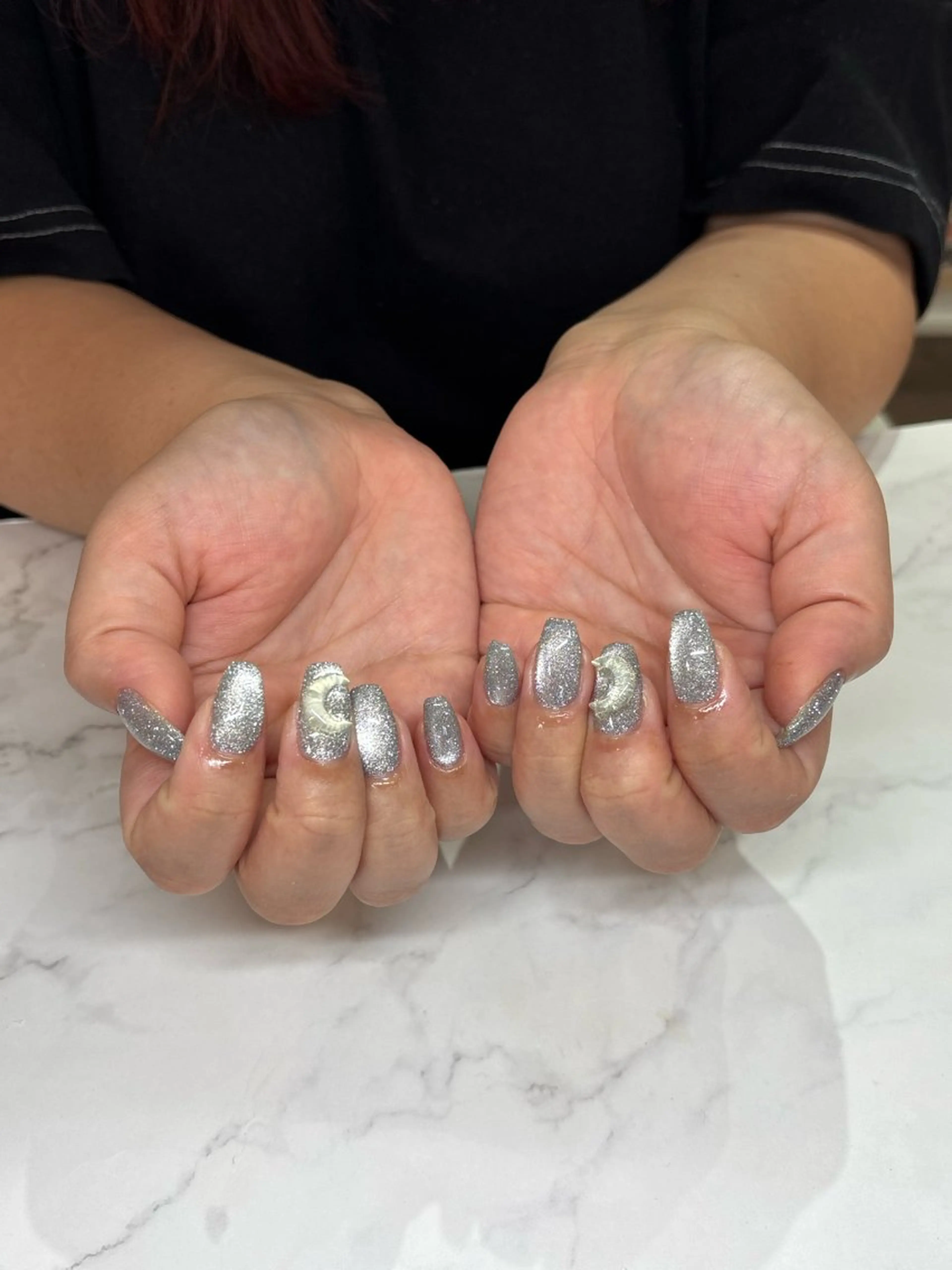 ネイル 長さ出し スカルプネイル ハンドネイル lalaroom. nailsalon航空公園店所属・lala room.のネイルデザイン