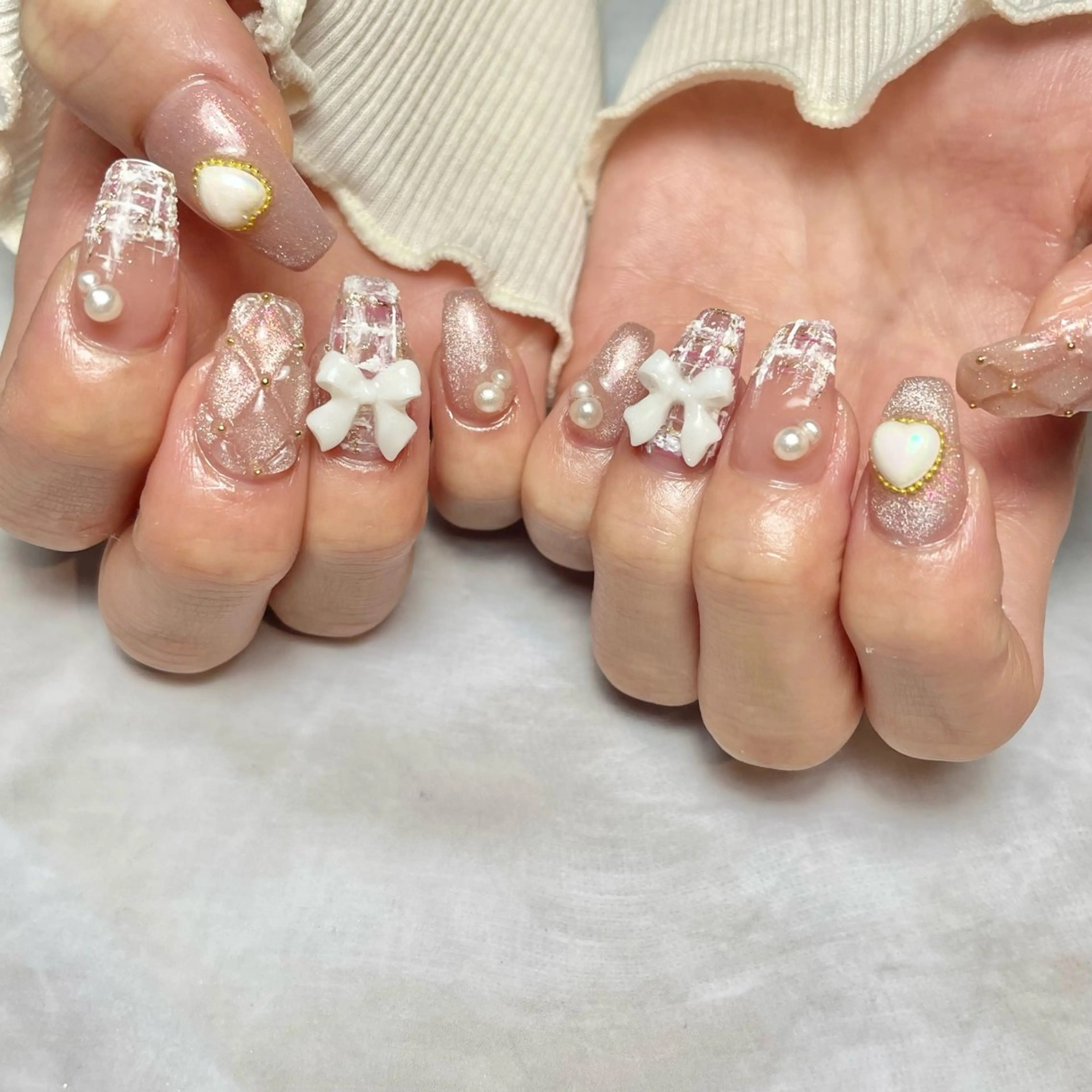 ネイル アートネイル マグネットネイル ハンドネイル Reflection marikoのネイルデザイン