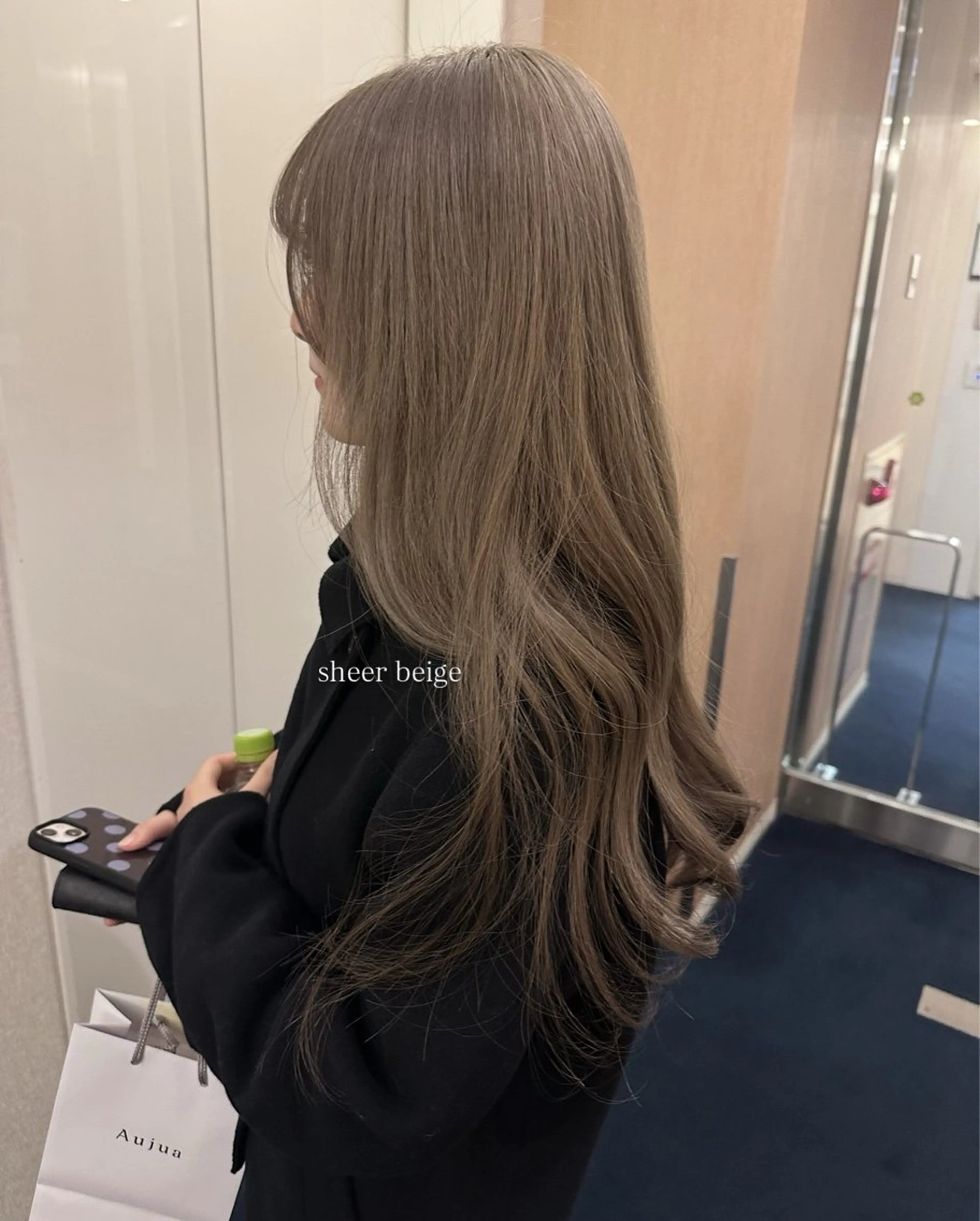 ロング ヘアカラー トリートメント iroha/大阪梅田 /ニュアンスカラーのヘアスタイル