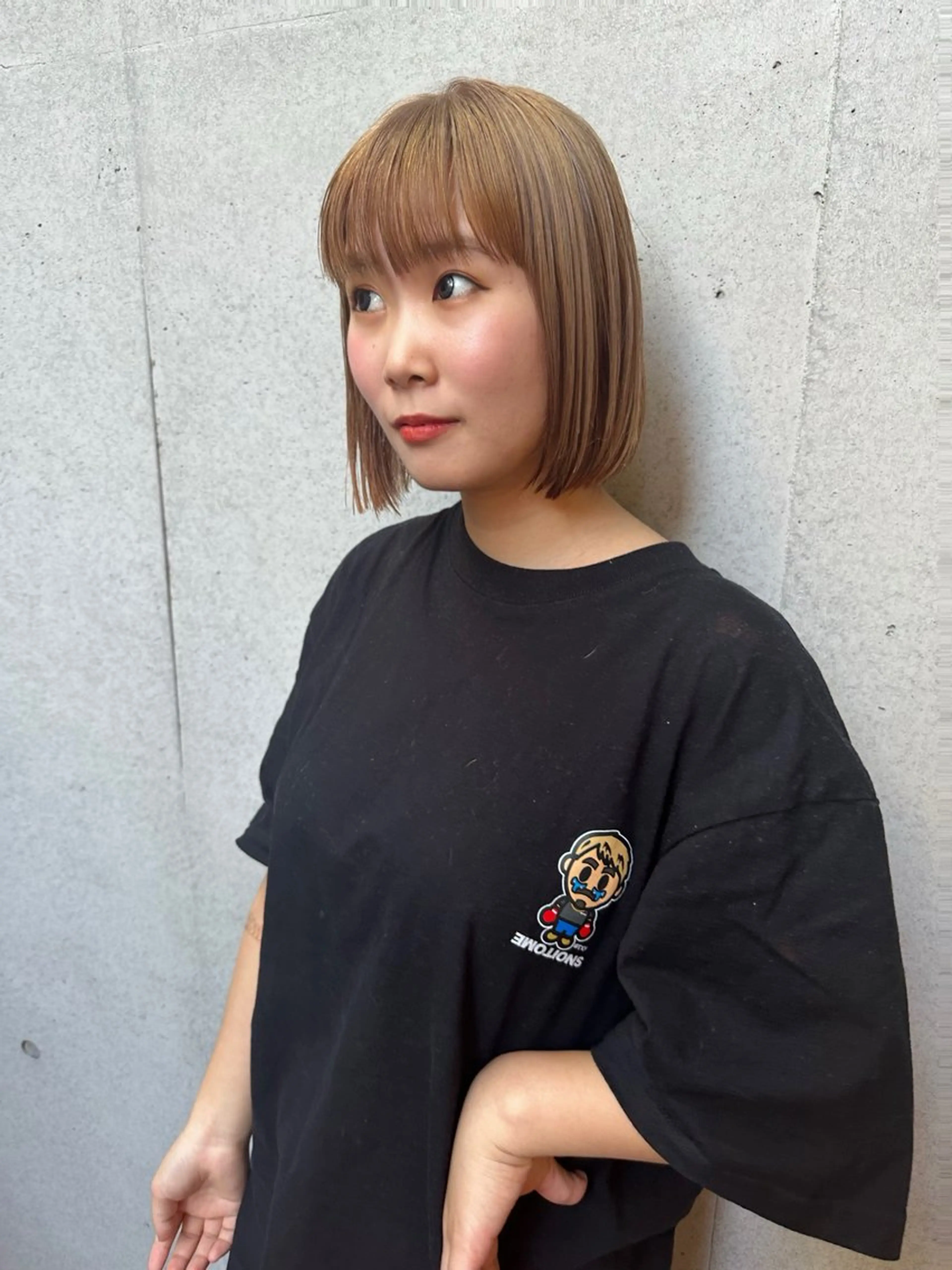 ショート カラー ボブ/ショート 吉田竣のヘアスタイル